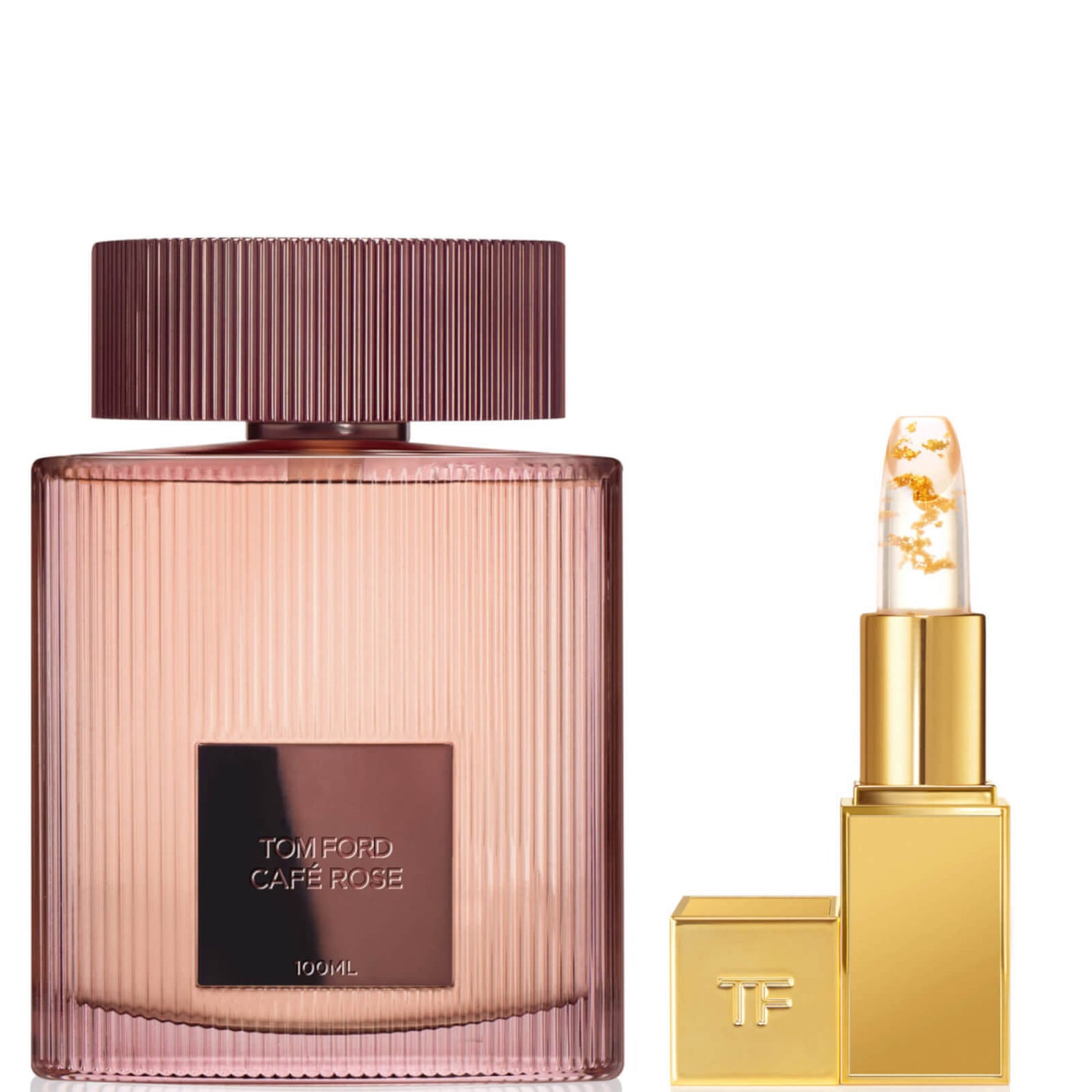 Tom Ford Café Rose Eau de Parfum 100ml and Lip Bundle