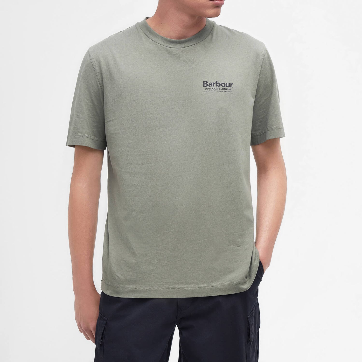 Barbour Heritage Catterick Cotton-Jersey T-shirt - S