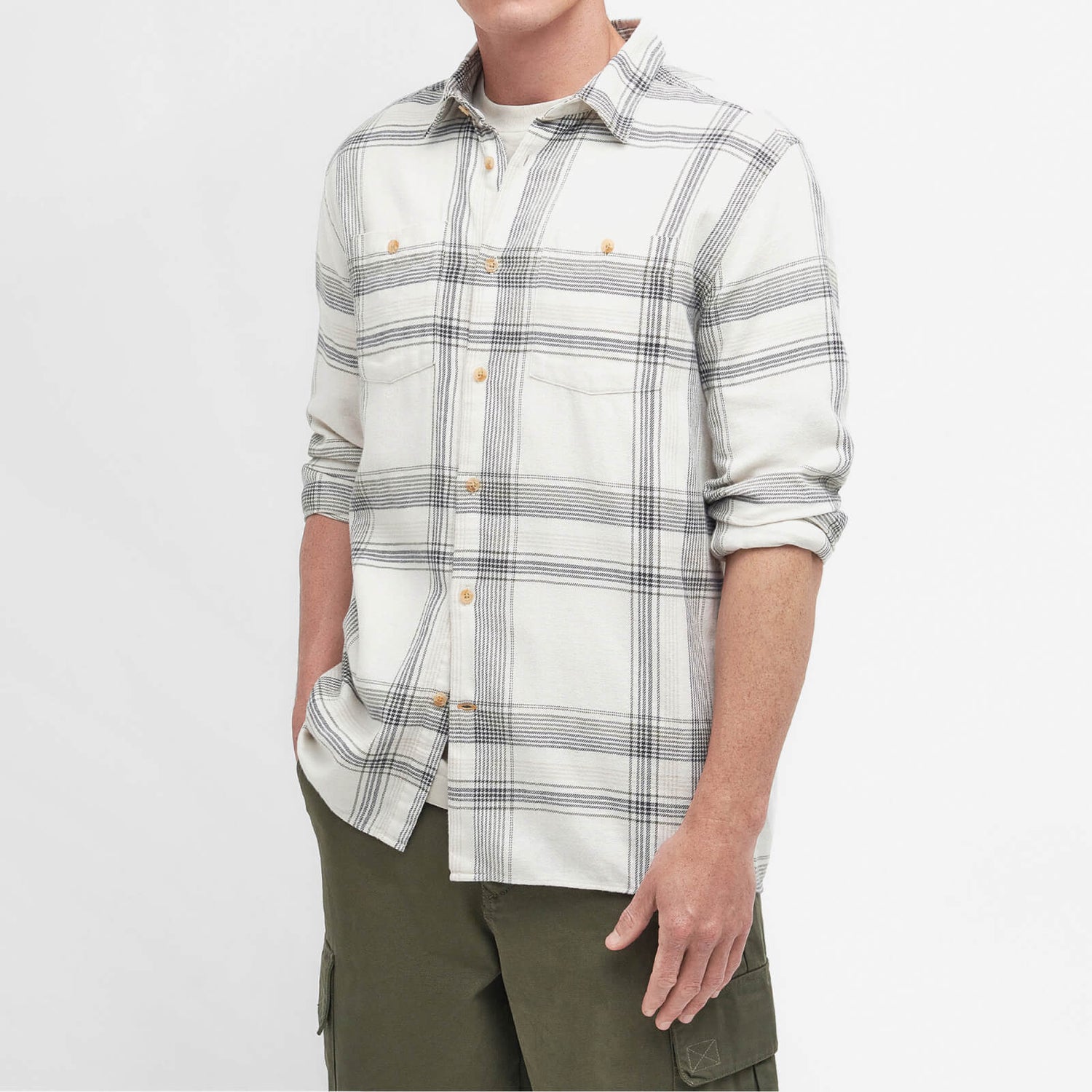 Barbour Heritage Dartmouth Brushed Cotton Shirt - S