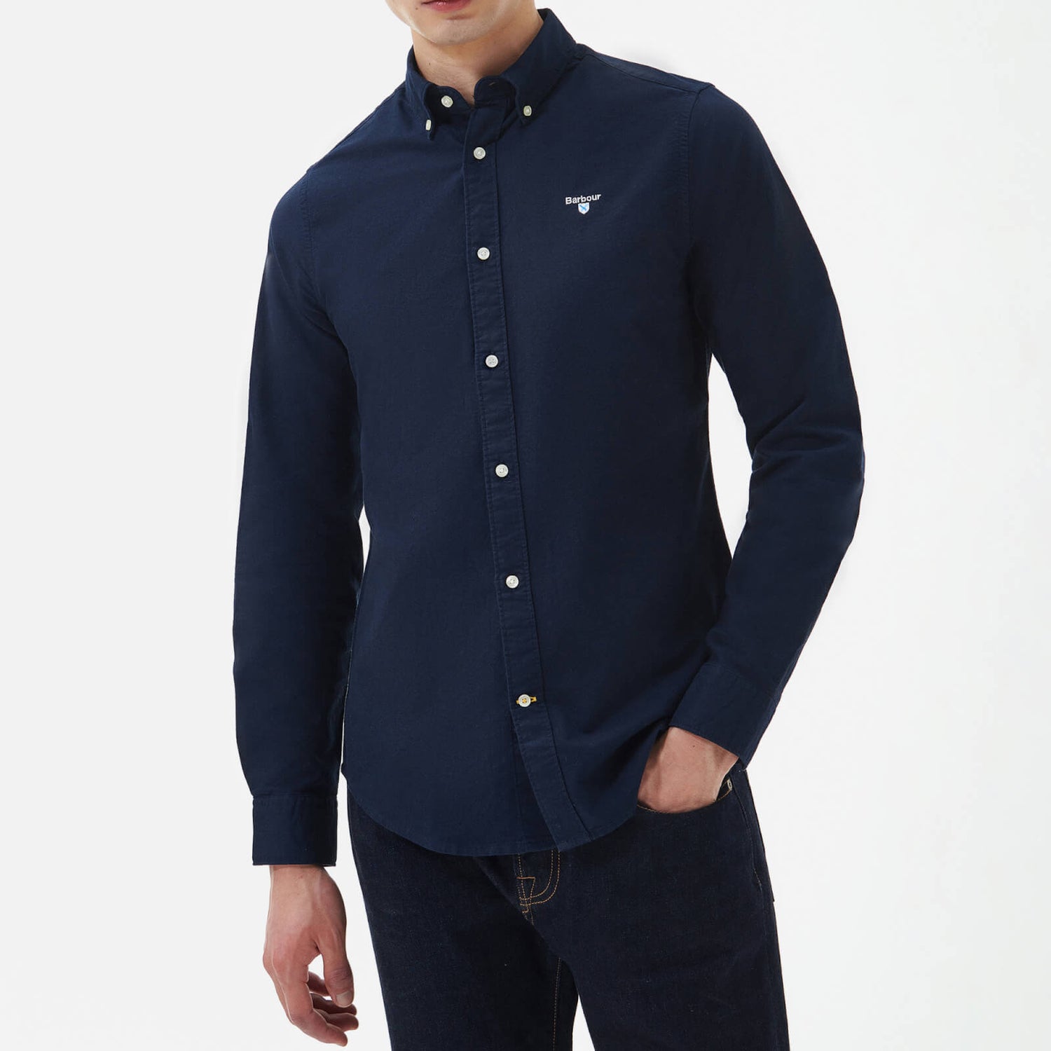 Barbour Heritage Oxtown Tailored Cotton-Twill Shirt - S