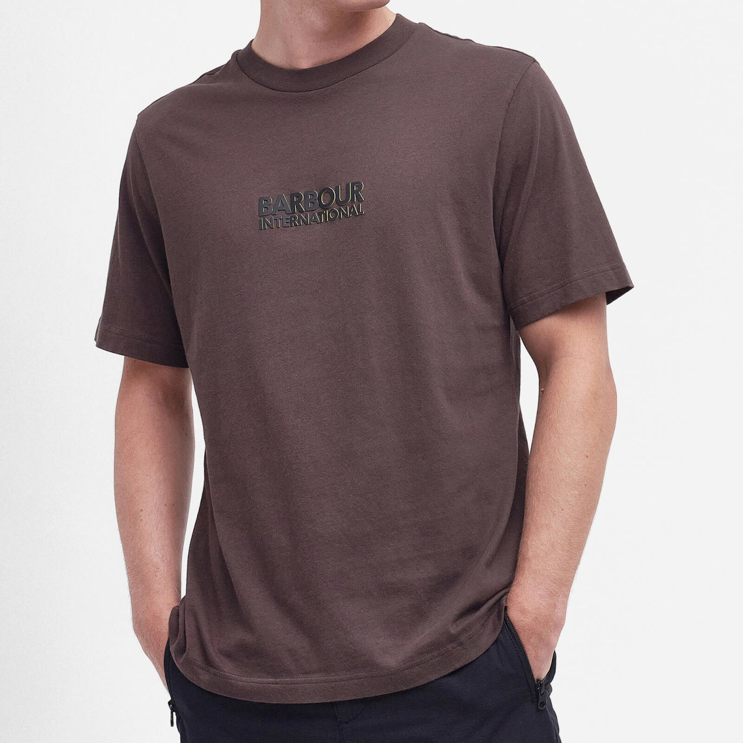 Barbour International Shadow Cotton-Jersey T-shirt - S