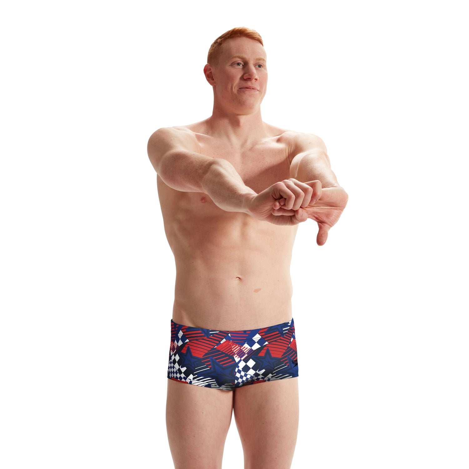 Printed Euro Brief Speedo USA