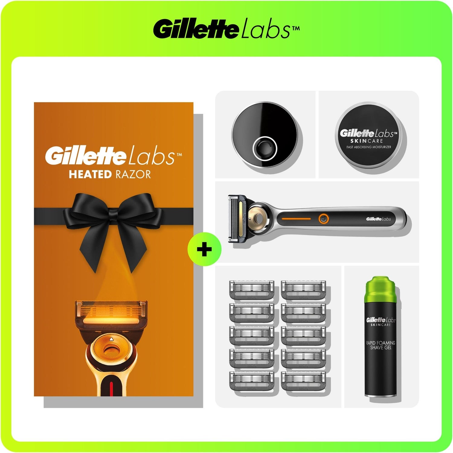 Gillette Labs Heated Razor Starter Essentials Giftset