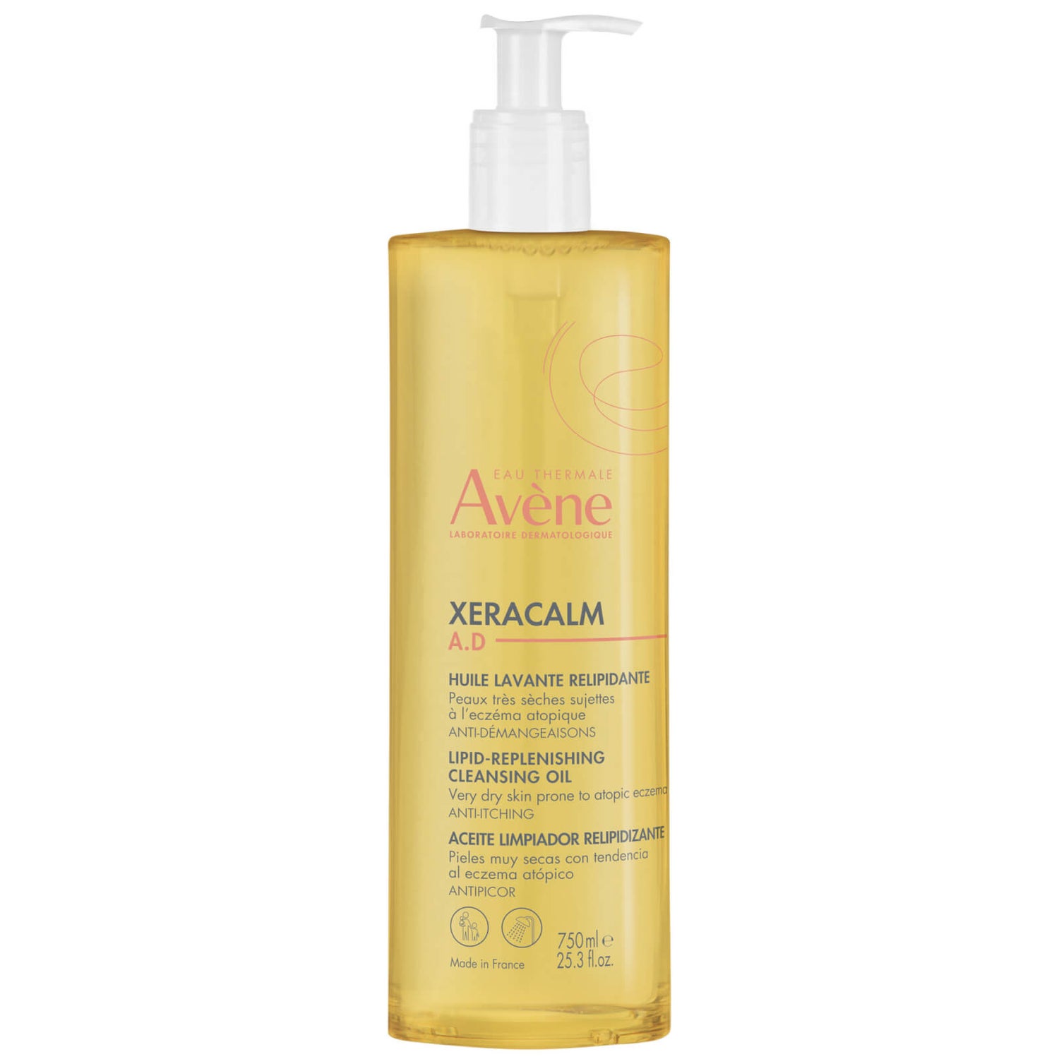 Avène XeraCalm A.D Lipid-Replenishing Cleansing Oil 750ml