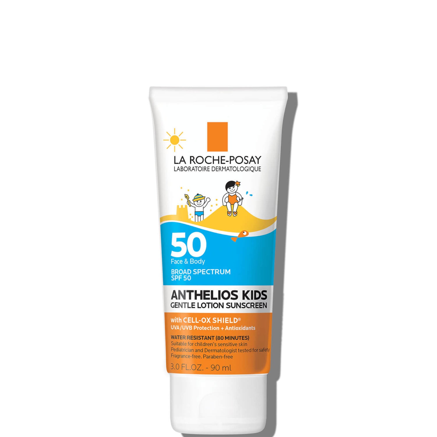 La Roche-Posay Anthelios Kids Gentle Lotion Sunscreen SPF 50 (Various Sizes)