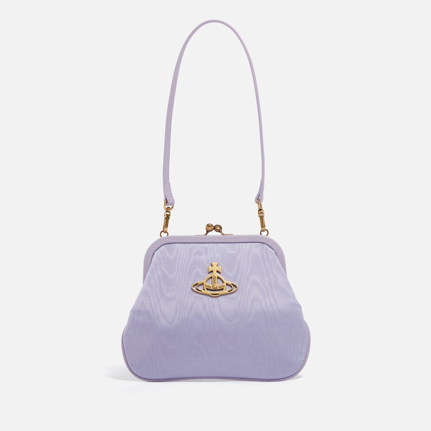 Vivienne Westwood Vivienne's Saffiano Leather Clutch Bag