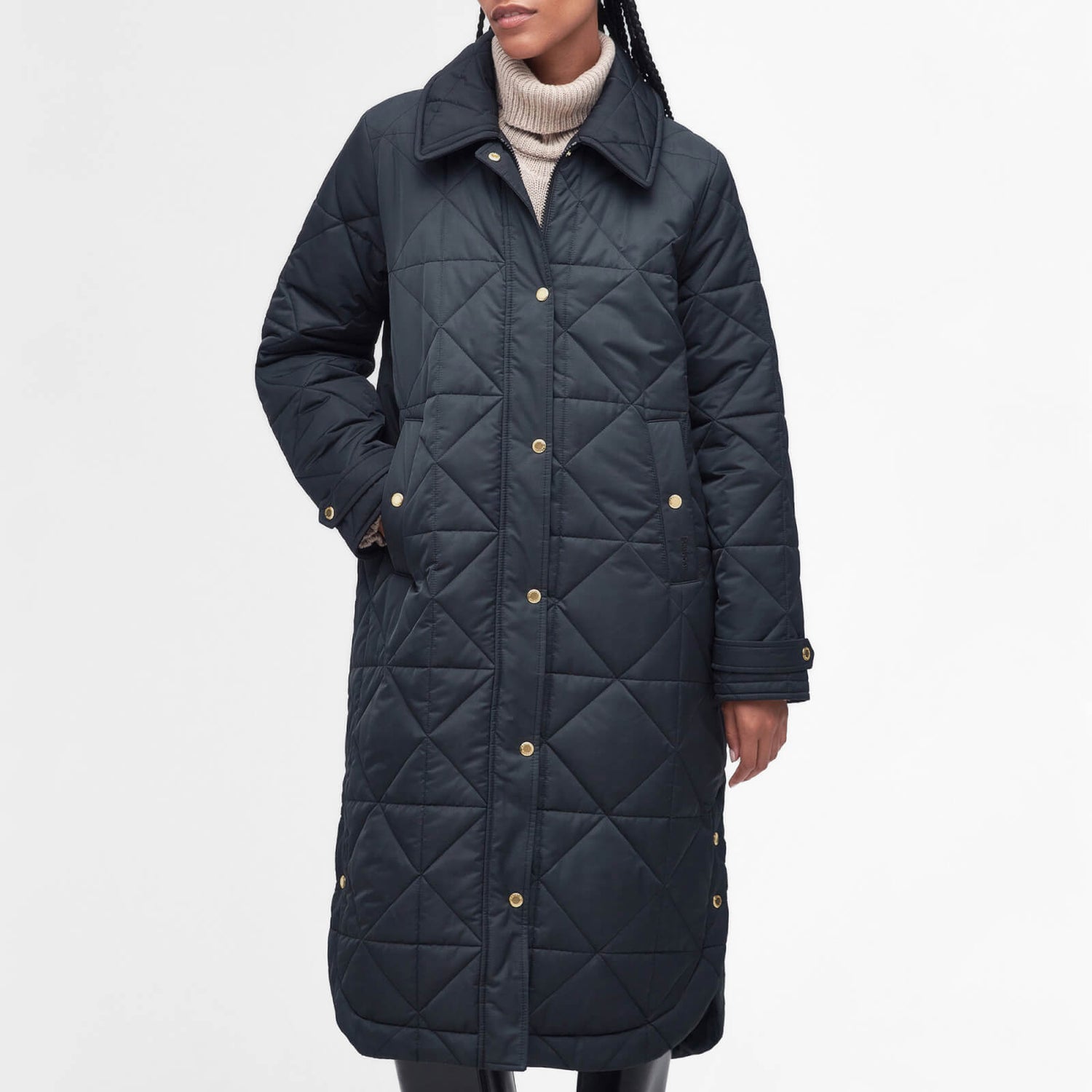 Barbour Carolina Quilted Shell Coat - UK 8