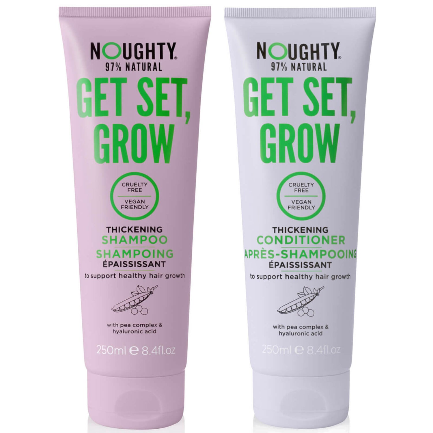 Noughty Get Set Grow Shampoo and Conditioner Duo Bundle