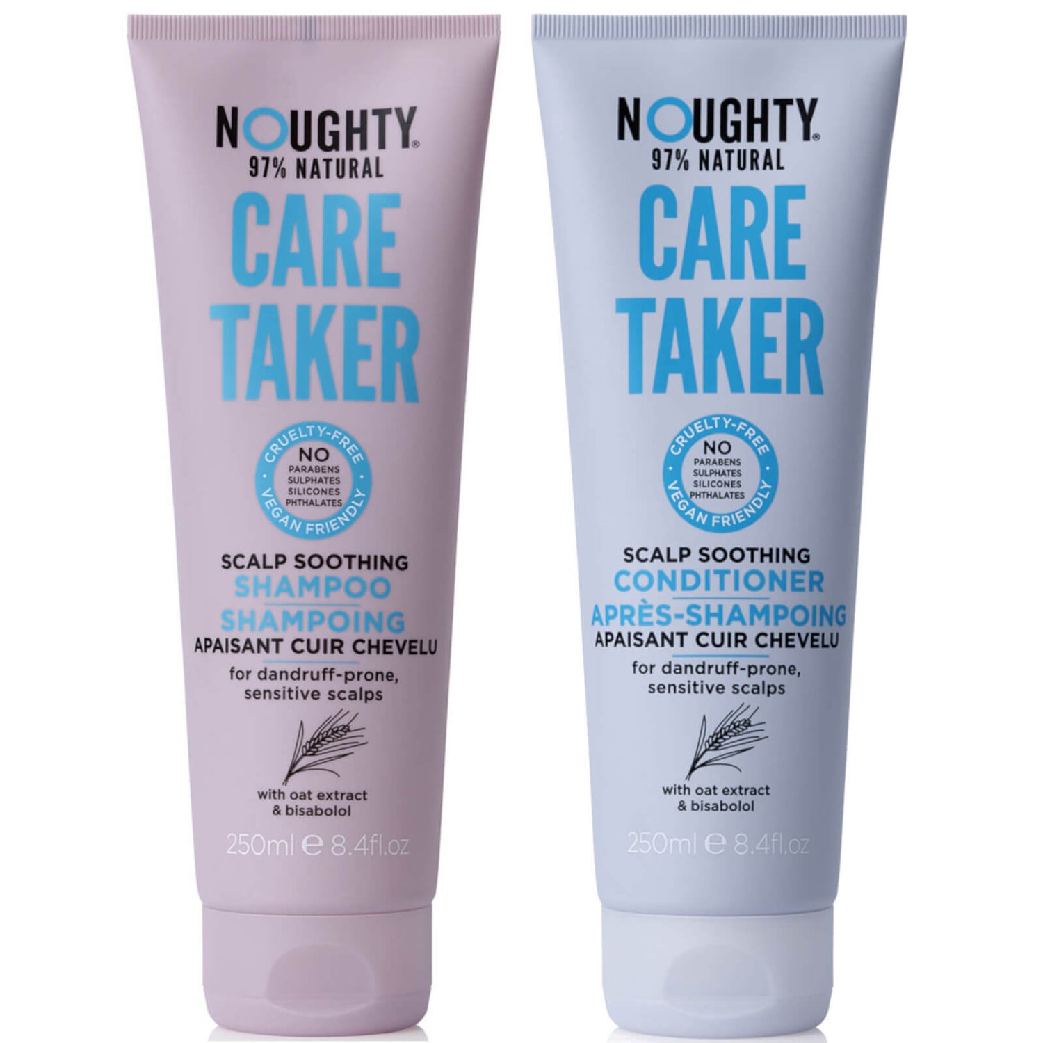 Noughty Care Taker Shampoo and Conditioner Duo Bundle