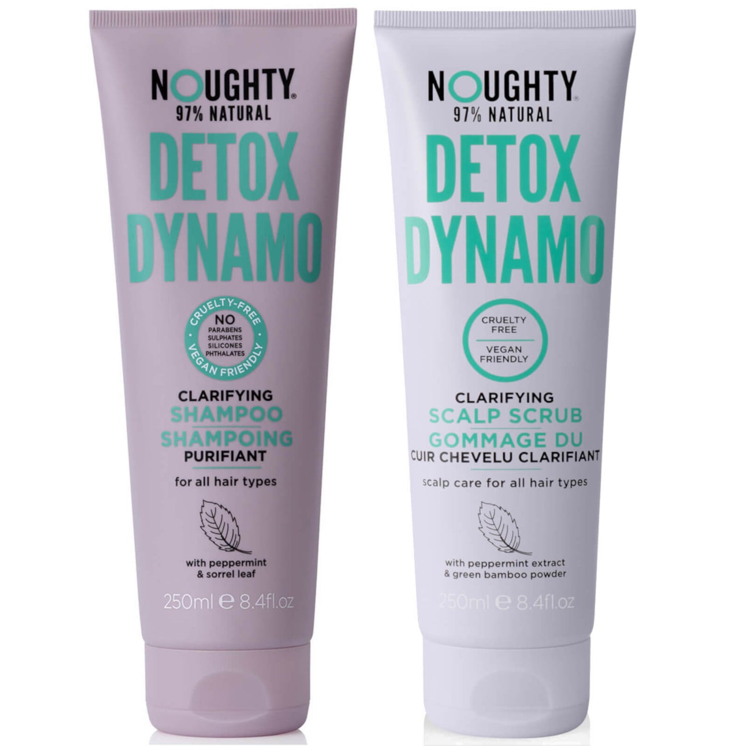 Noughty Detox Dynamo Shampoo and Scrub Bundle