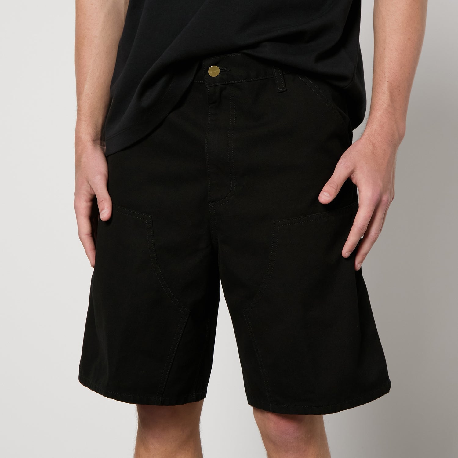 Carhartt WIP Double Knee Cotton-Canvas Shorts