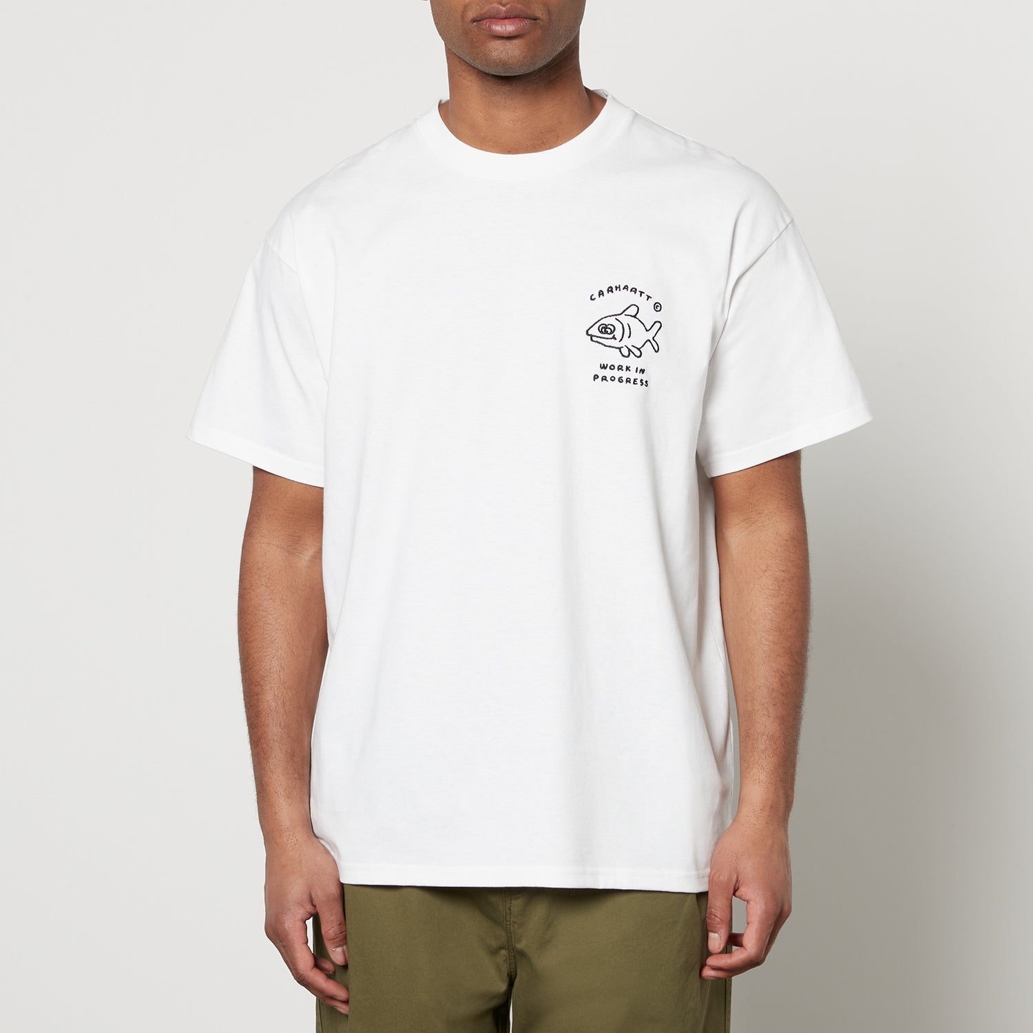 Carhartt WIP Icons Cotton-Jersey T-Shirt - S