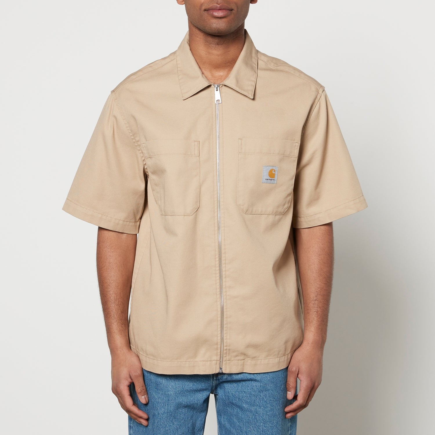Carhartt WIP Sandler Cotton-Blend Twill Shirt - S