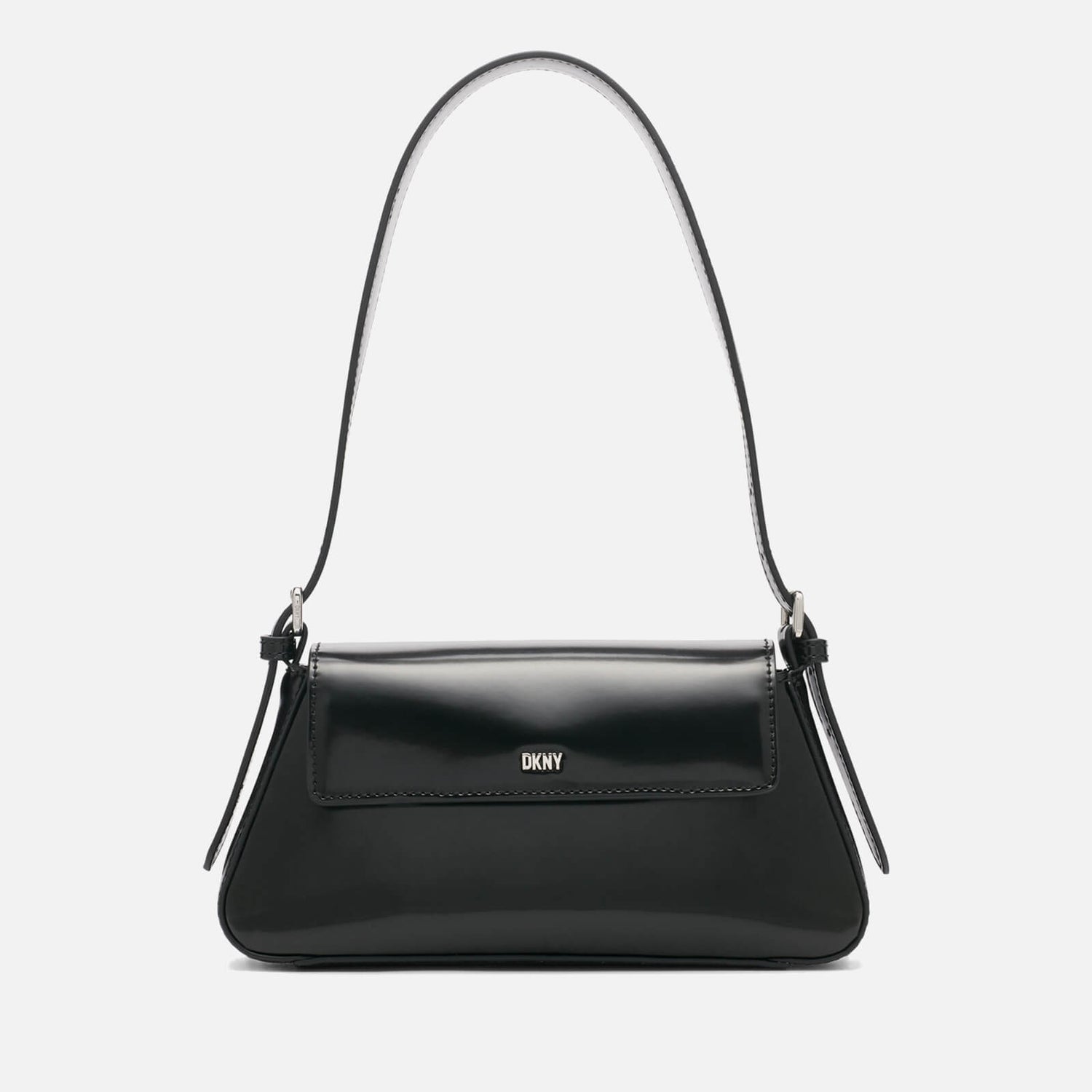 DKNY Suri Faux Patent Leather Shoulder Bag