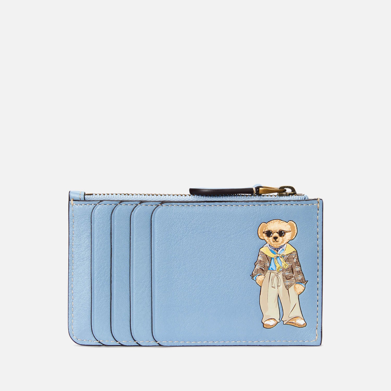 Polo ralph lauren leather card holder outlet