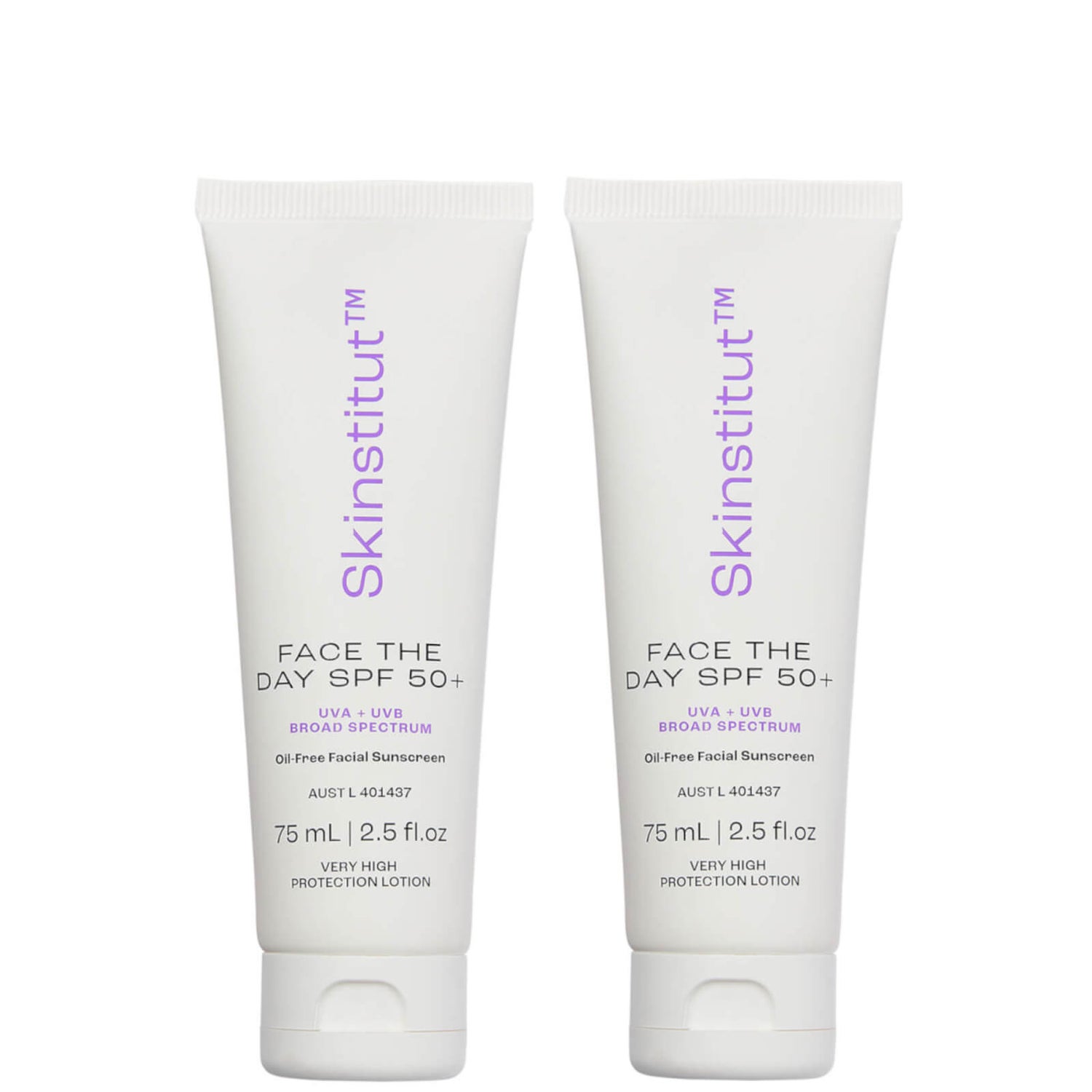 Skinstitut Face the Day SPF 50+ 75ml Duo