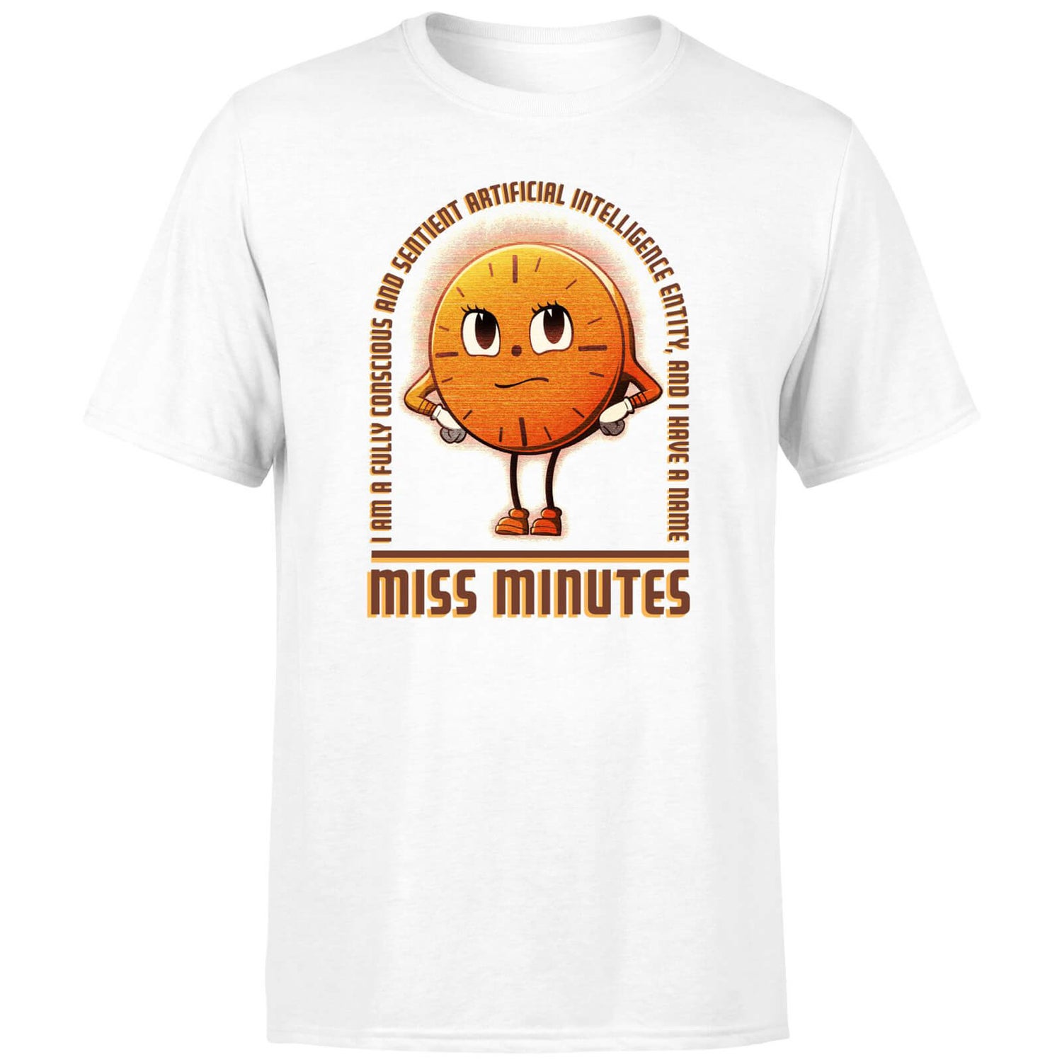 My Name Is Miss Minutes Men's T-Shirt - White