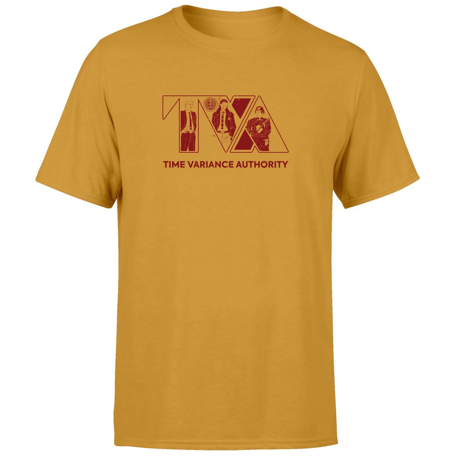 TVA Team Men's T-Shirt - Mustard