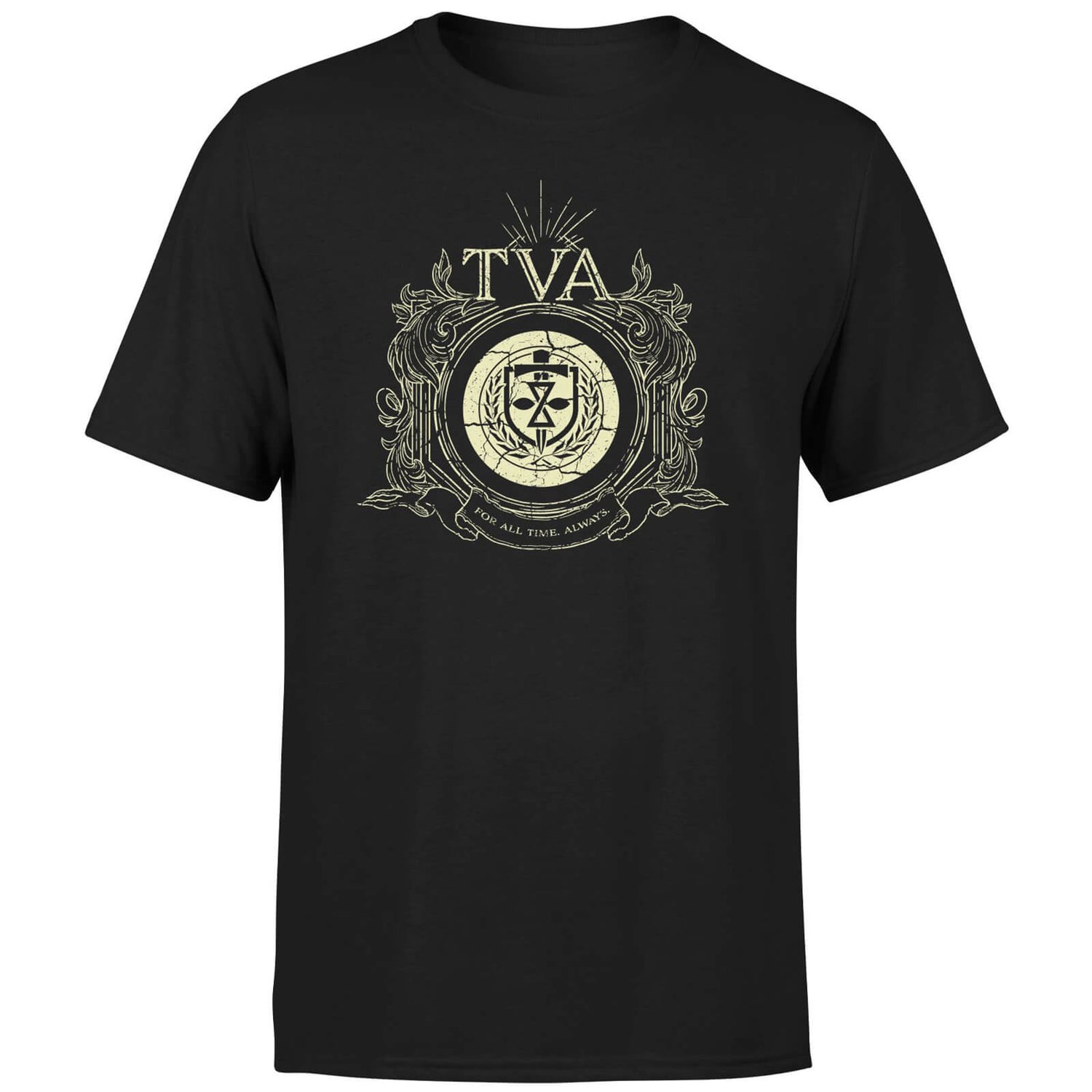 TVA Crest Men's T-Shirt - Black