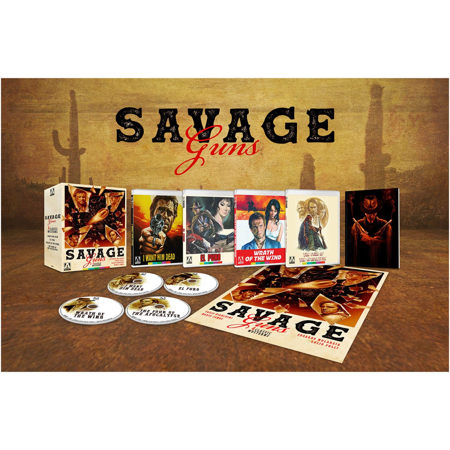 Savage Guns: Four Classic Westerns Vol 3 | Limited Edition Blu-ray