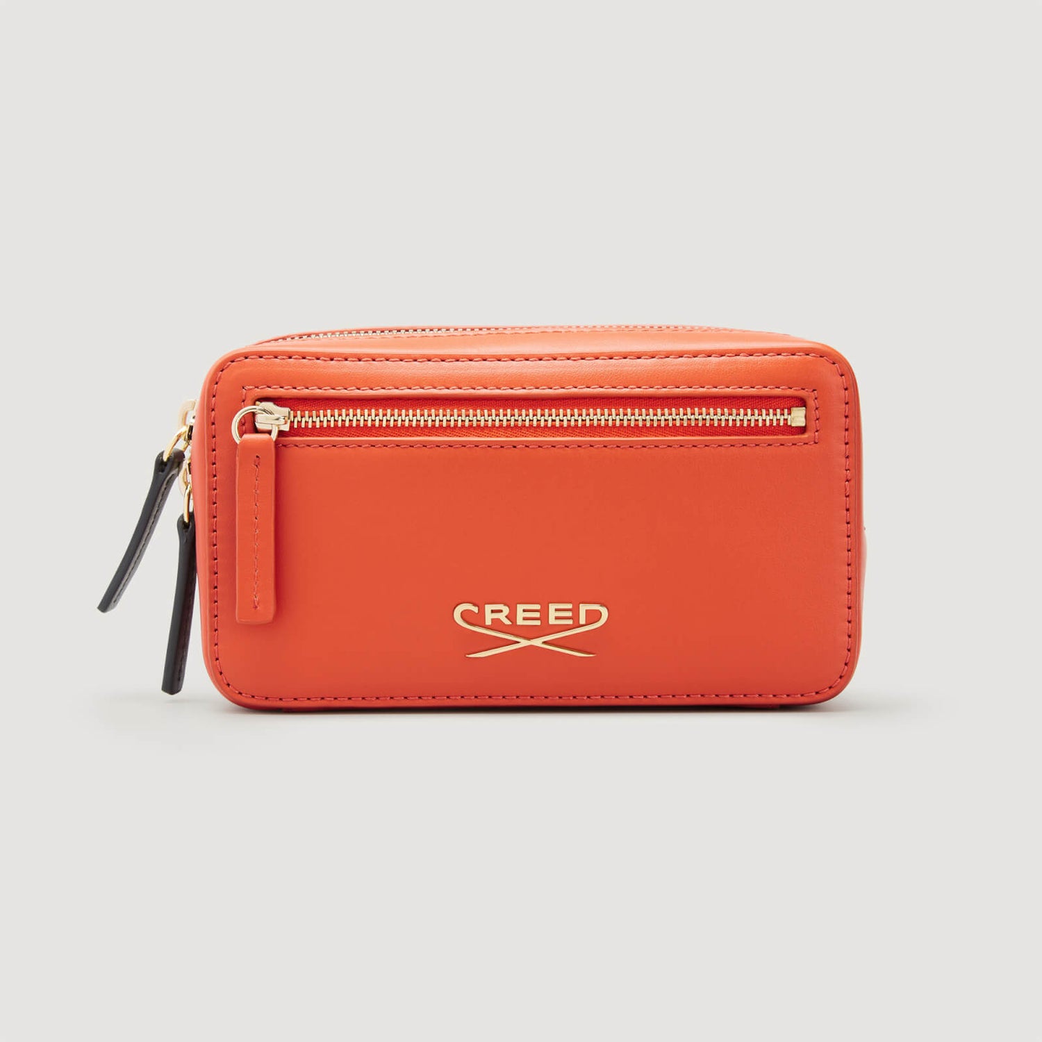 Leather Wash Bag - Citrus