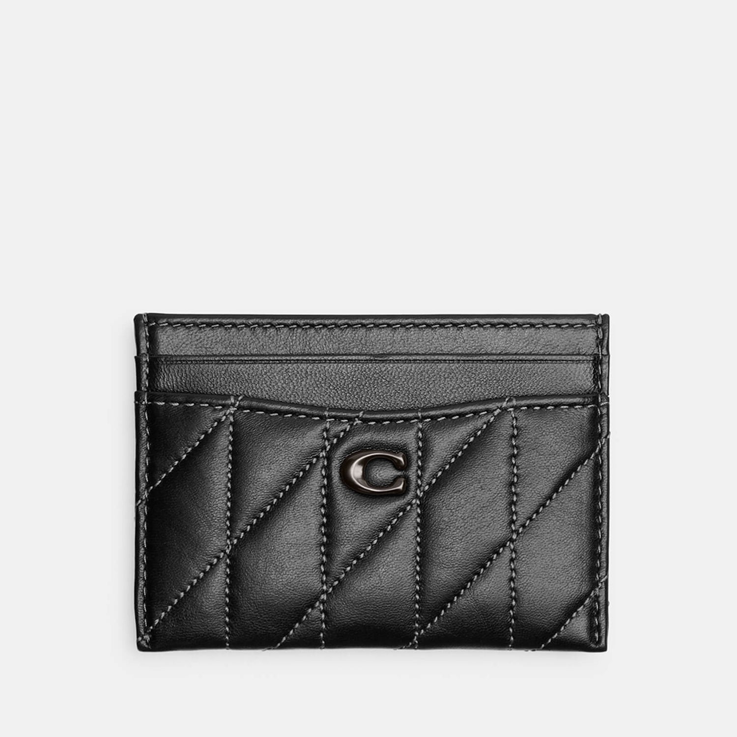 Coach Quilted Leather Card Case