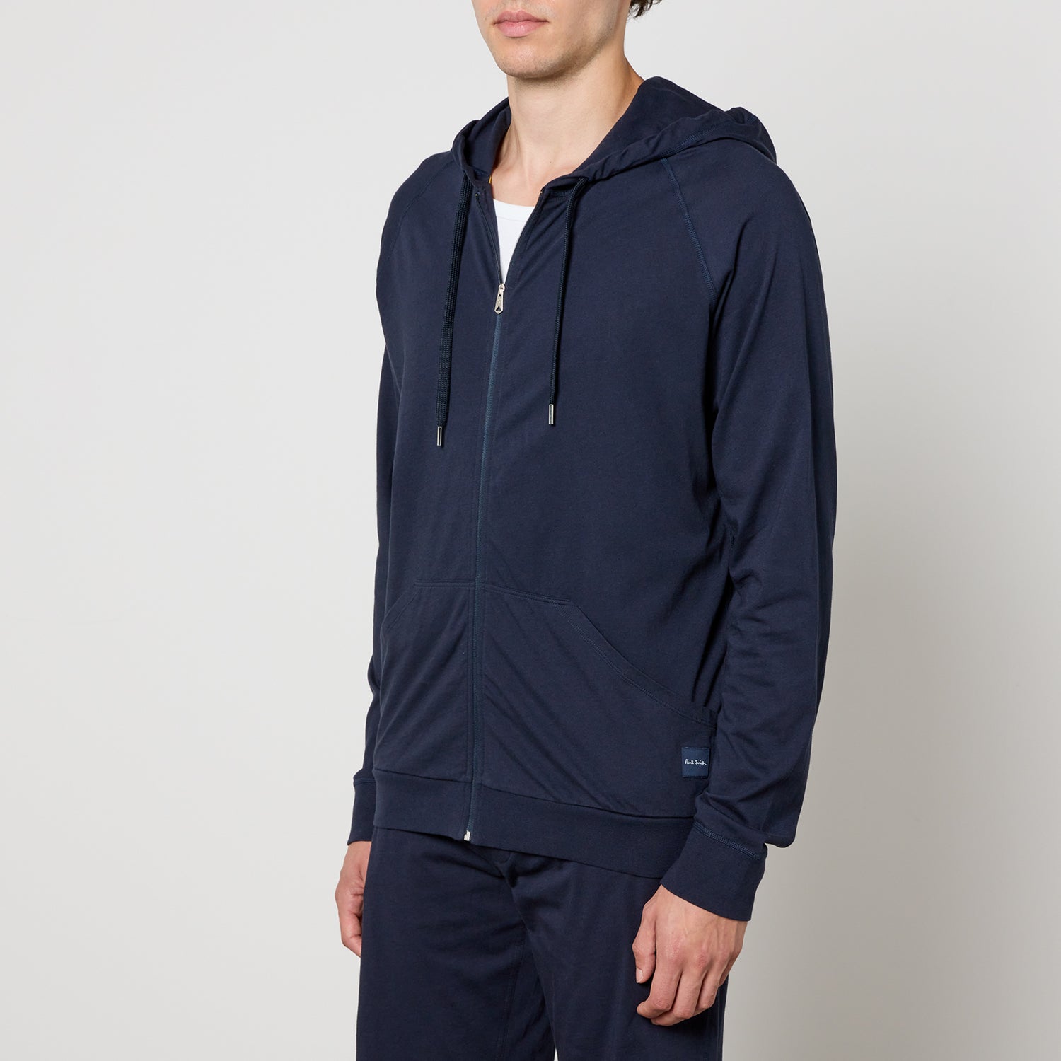 Paul Smith Loungewear Plain Cotton-Jersey Hoodie - M