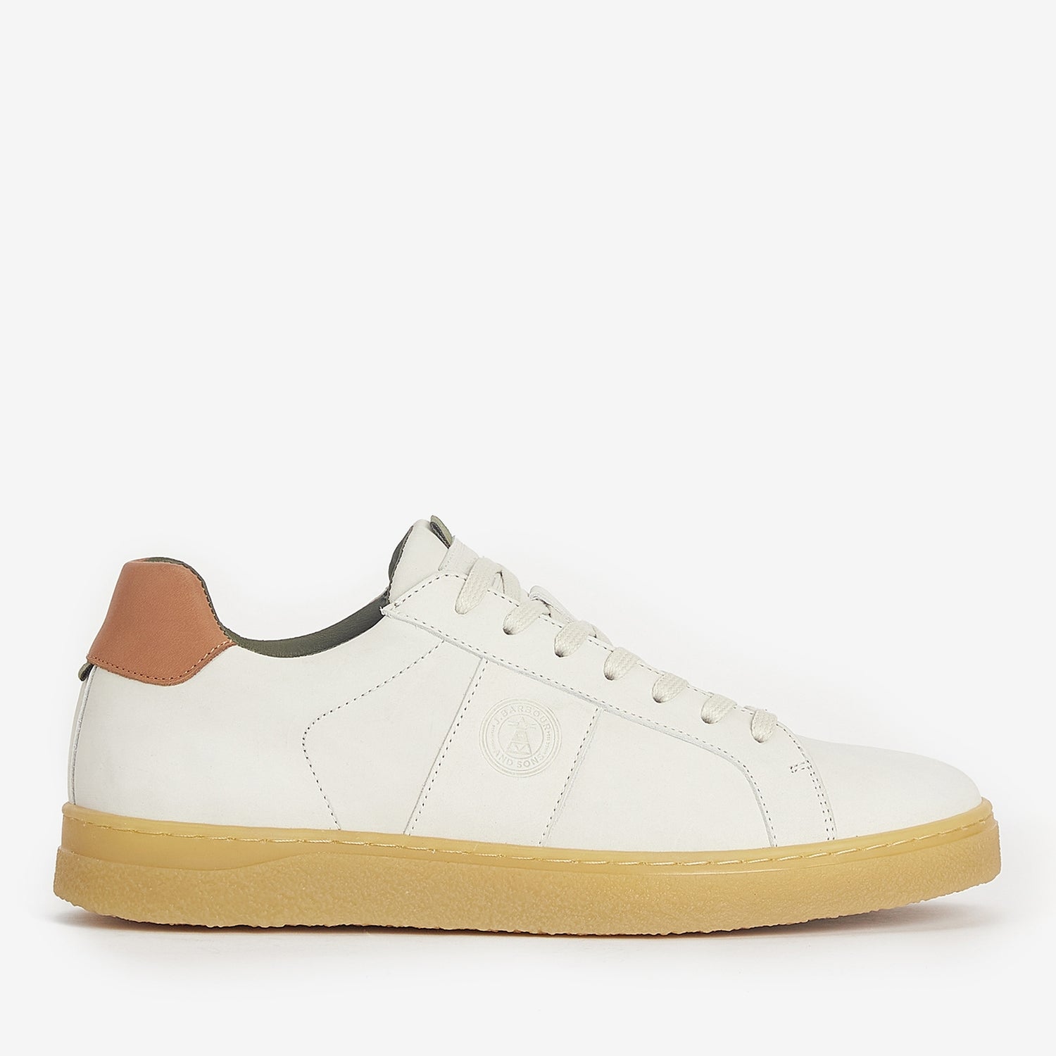 Barbour Reflect Leather Trainers - UK 7