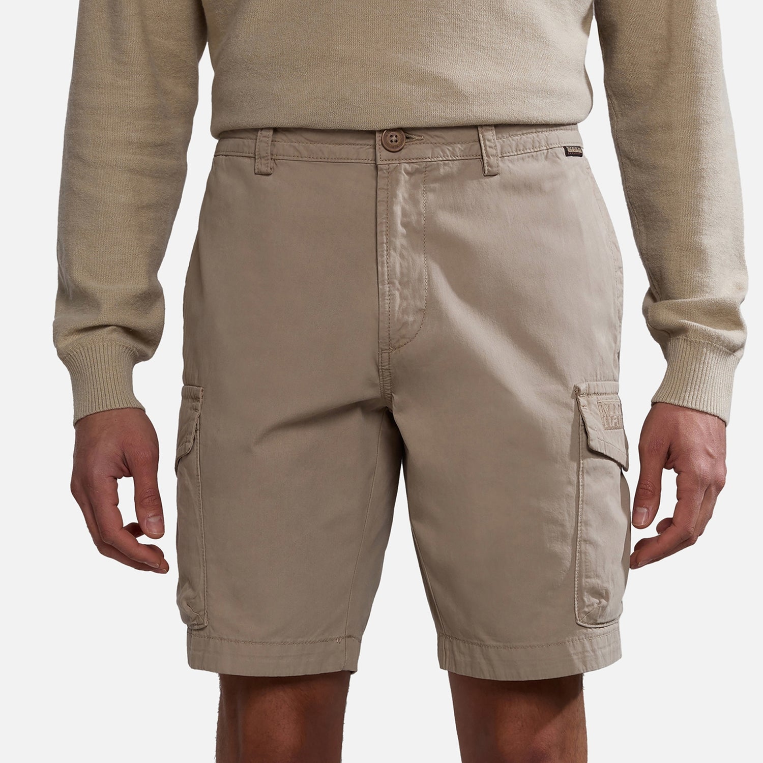 Napapijri Deline Cotton-Blend Cargo Shorts - W30