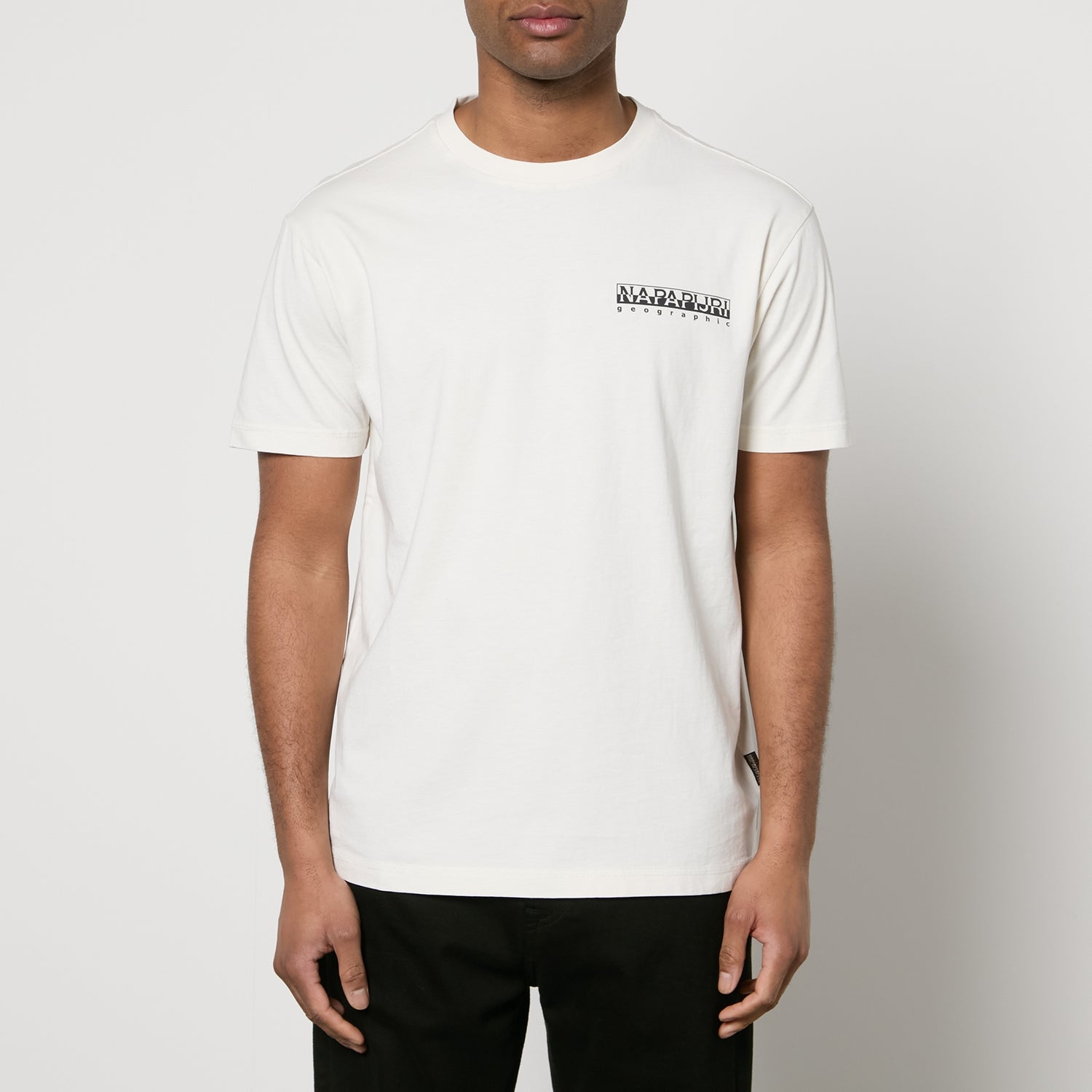 Napapijri Kotcho Reverse Graphic Cotton-Jersey T-Shirt - S