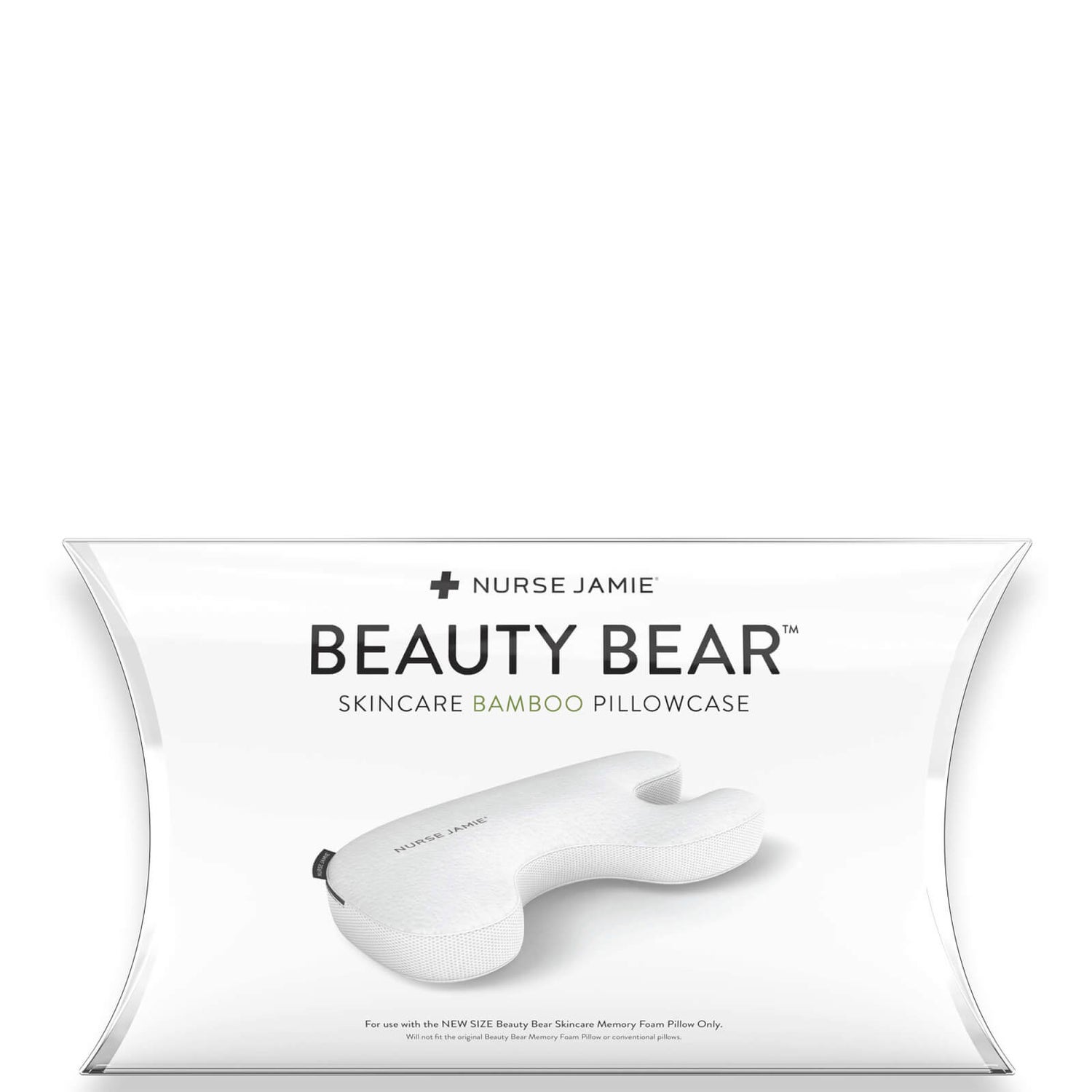 Nurse Jamie Beauty Bear Memory Foam Pillowcase (Various Shades)