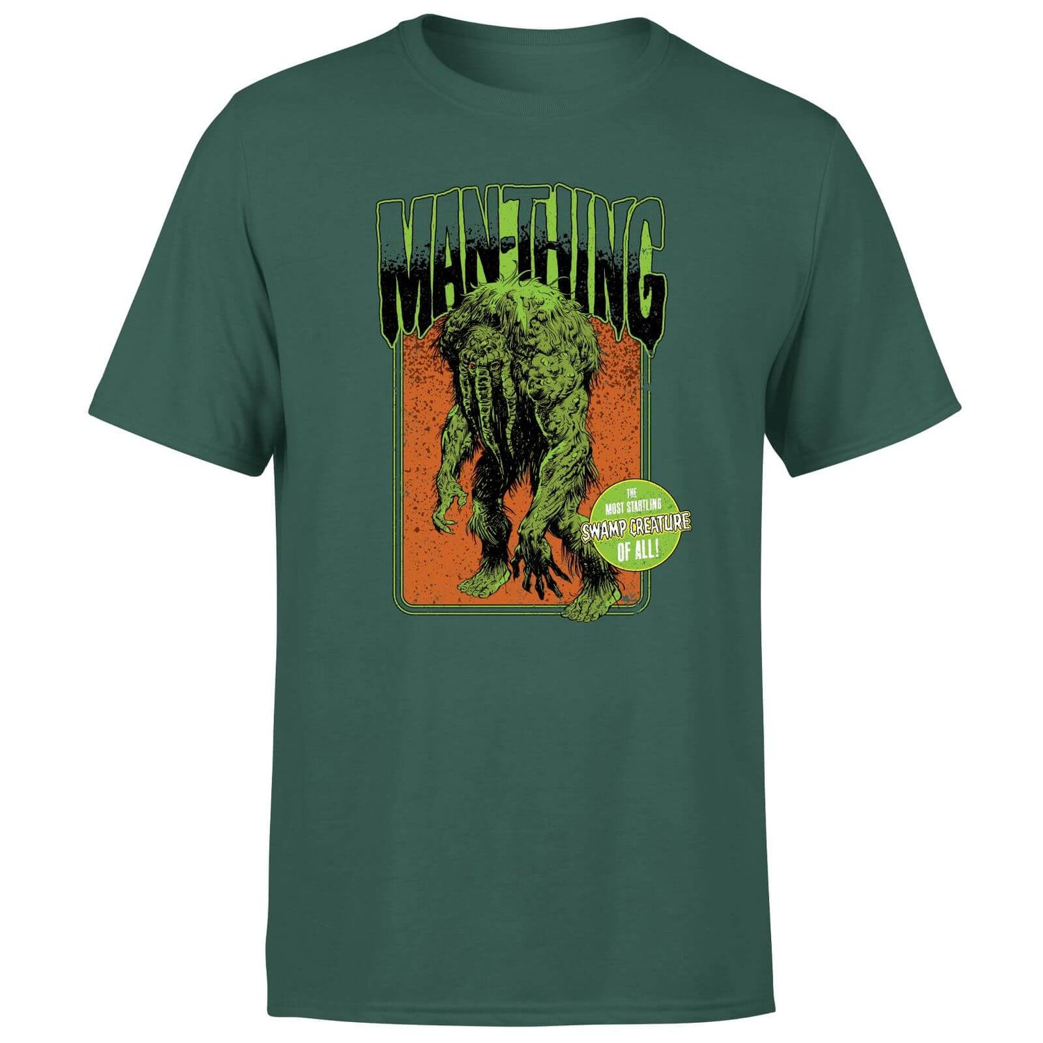 Man-Thing Creeper Men's T-Shirt - Green