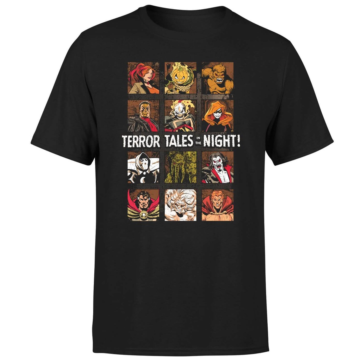 Terror Tales Men's T-Shirt - Black