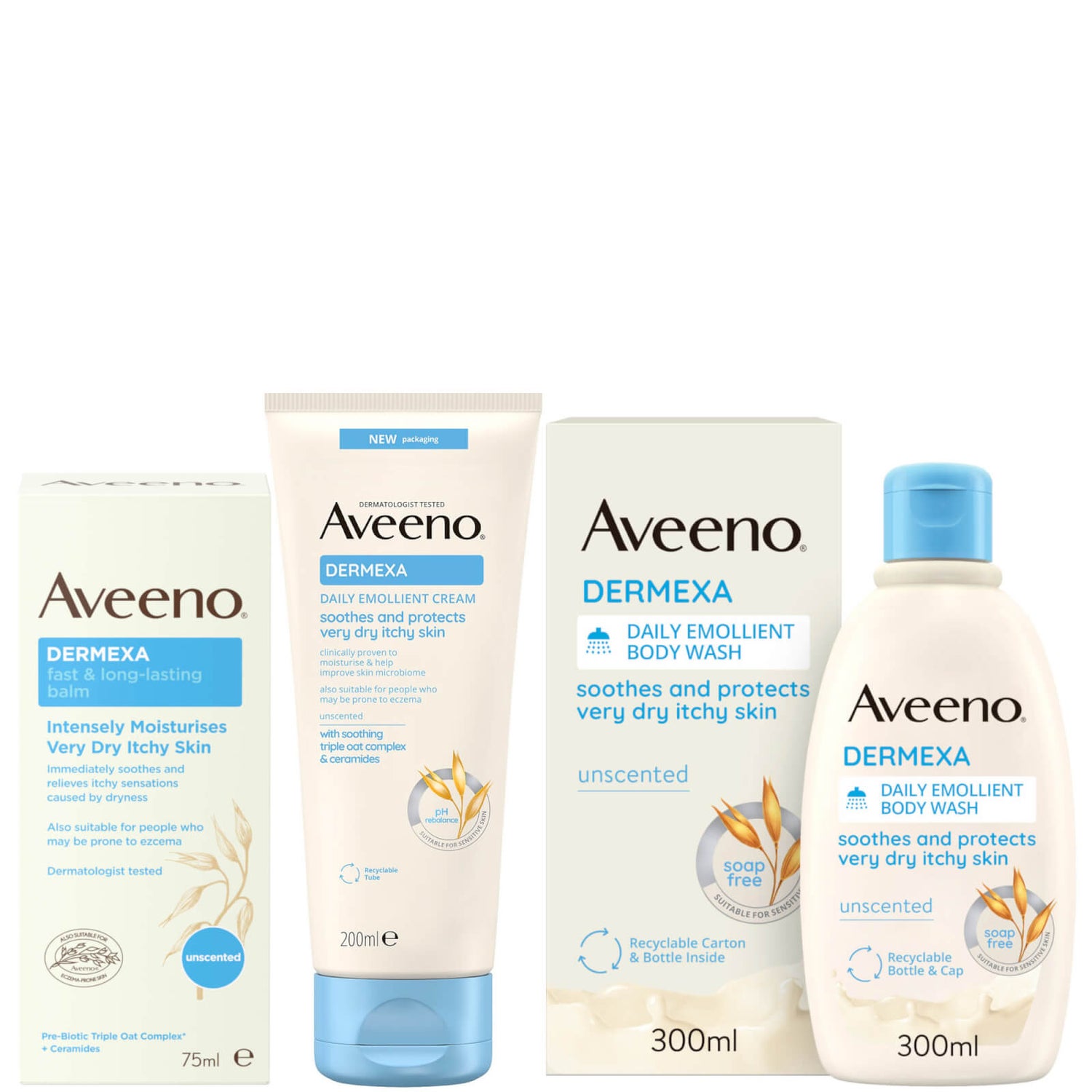 Aveeno Dermexa Ultimate Body Bundle