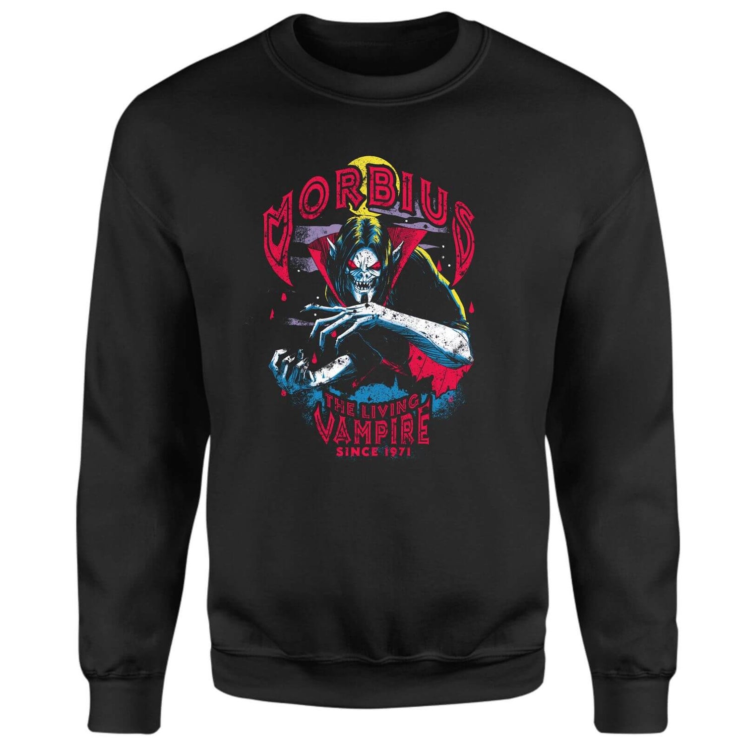 Strange Tales Morbius Since 1971 Sweatshirt - Black