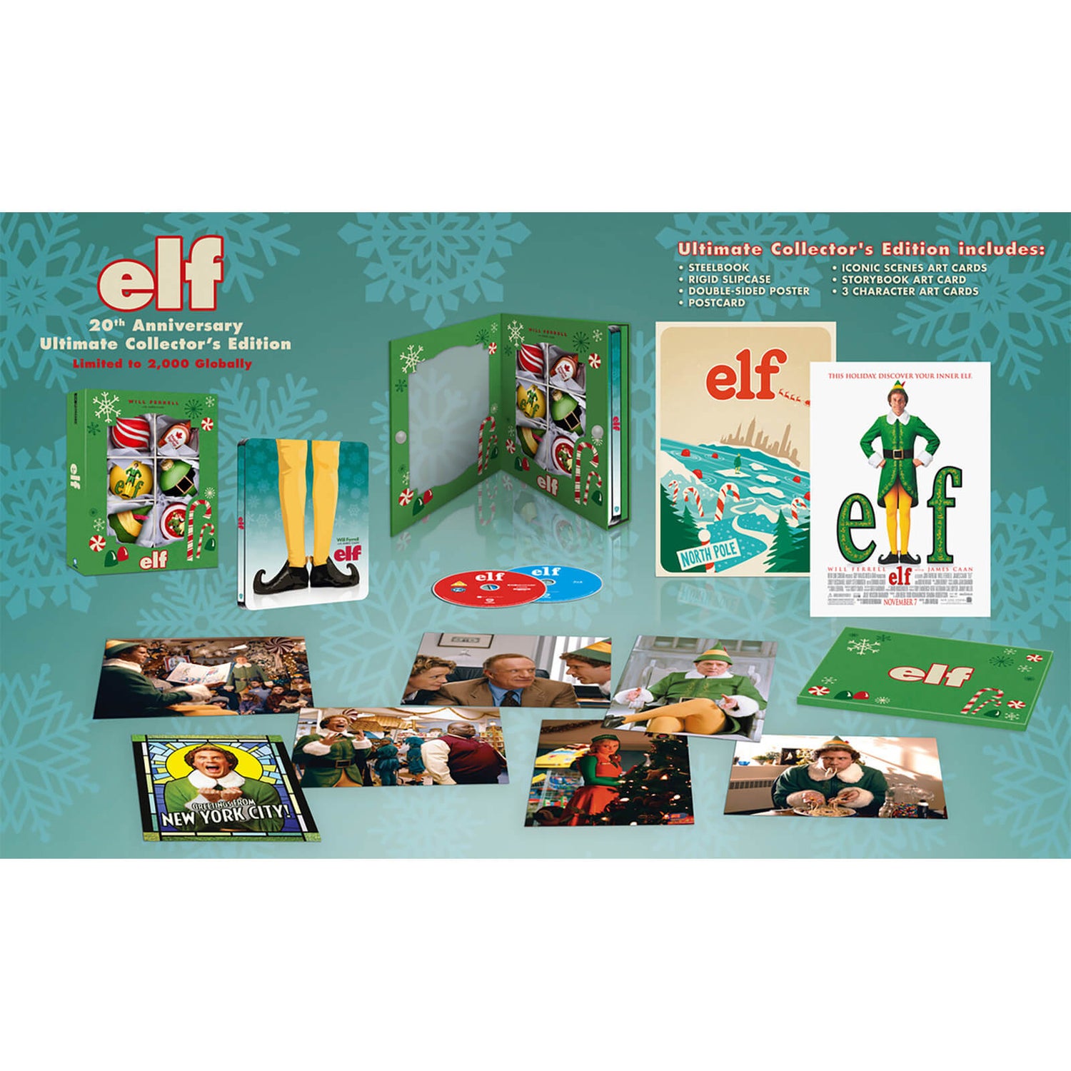 Elf 20th Anniversary Ultimate Collector's Edition 4K Ultra HD Steelbook