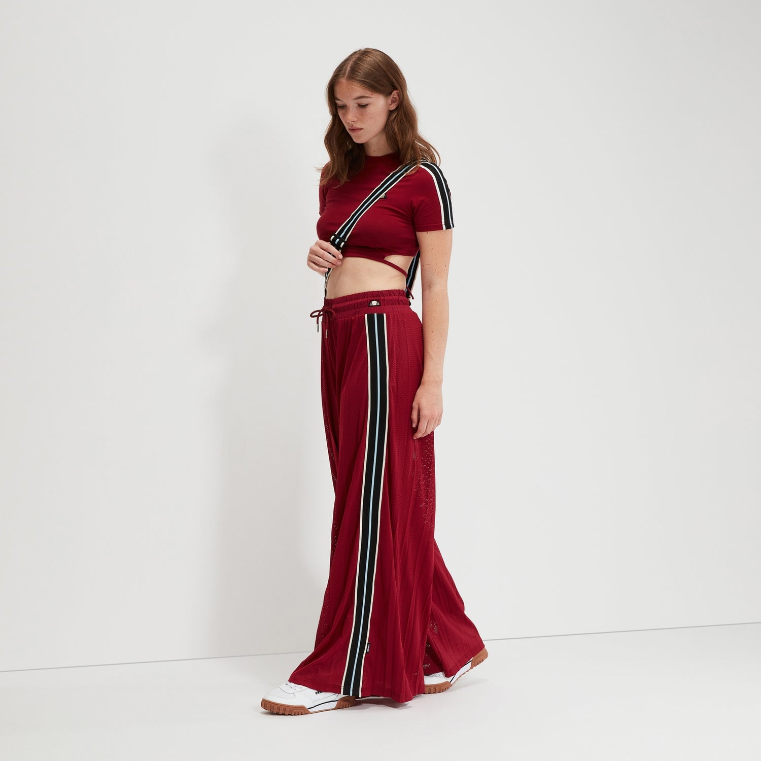 Women s Lillie Track Pant Burgundy Ellesse