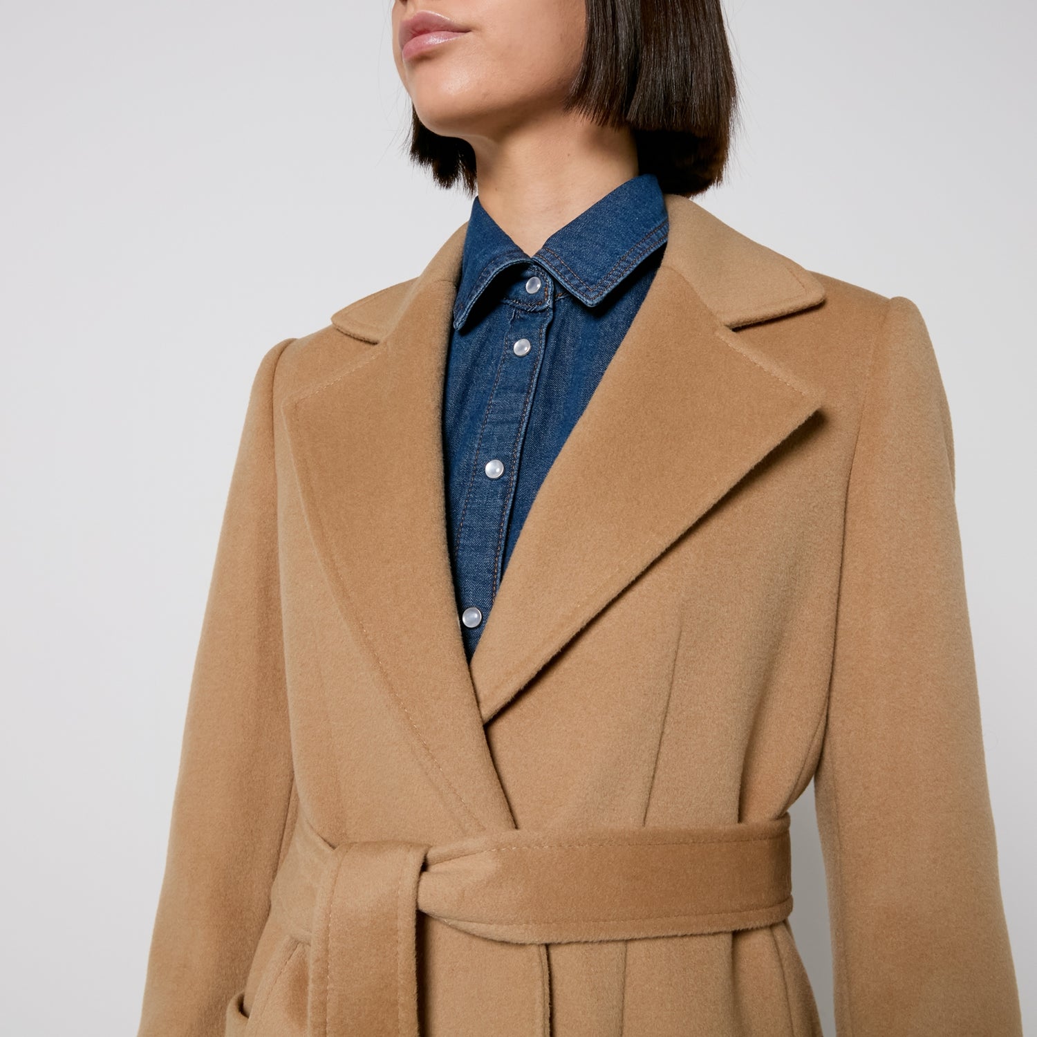 MAX&Co MAX&Co. Classic Runaway Wool Coat - Coats - Free