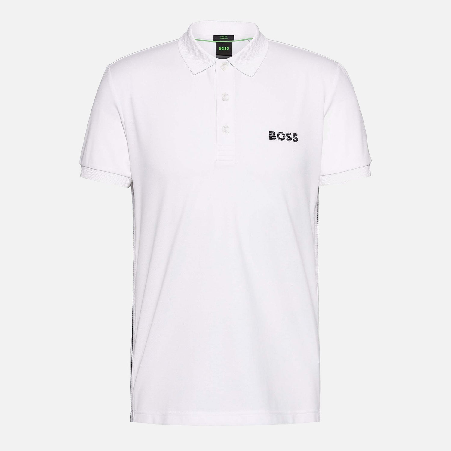 BOSS Green Paule Cotton-Blend Piqué Polo Shirt - S