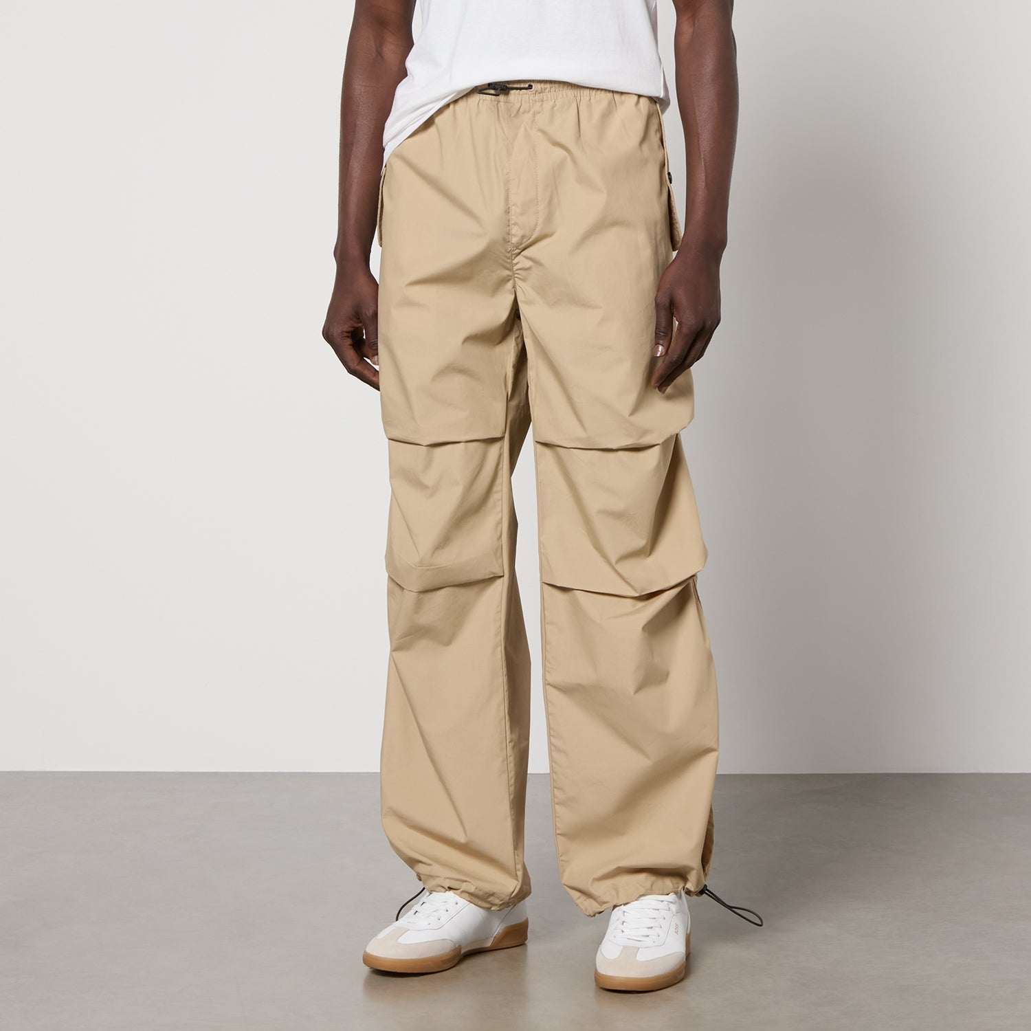 HUGO Blue Genet242 Cotton-Shell Parachute Trousers - S