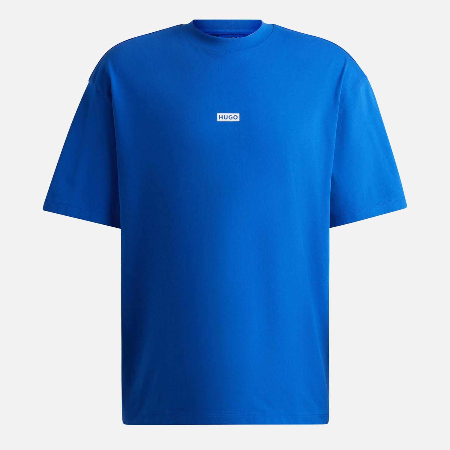 HUGO Blue Nalono Cotton T-Shirt - S