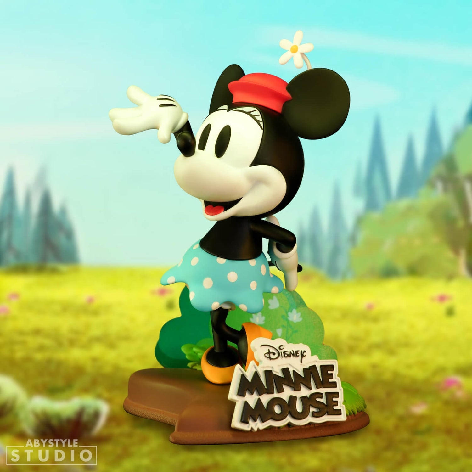 Disney Minnie Mouse AbyStyle Studio Figure - 10cm