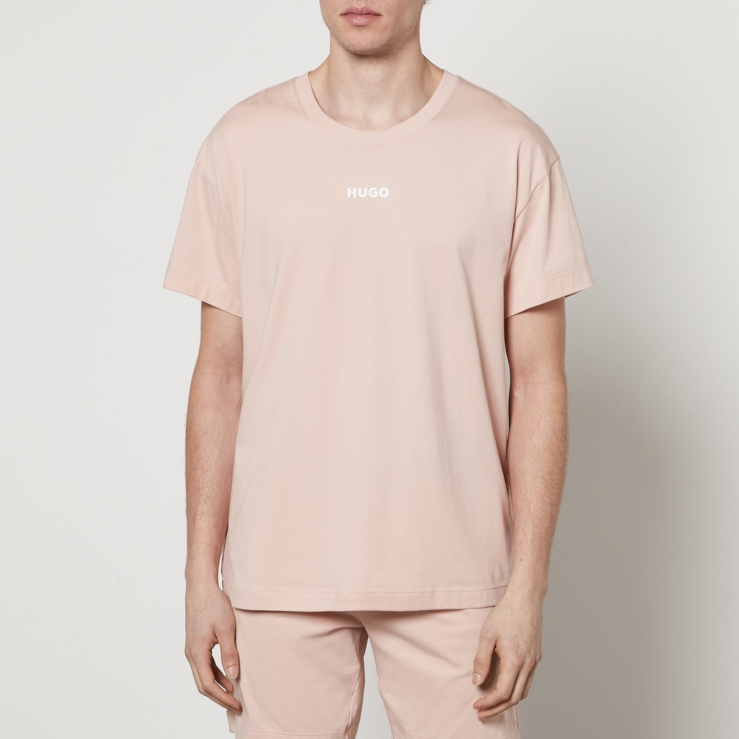 HUGO Bodywear Linked Stretch Cotton-Jersey T-Shirt - S