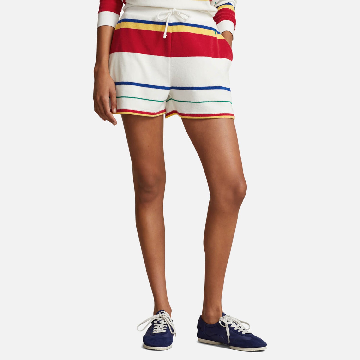 Polo Ralph Lauren Multi Stripe Athletic Flannel Shorts - M