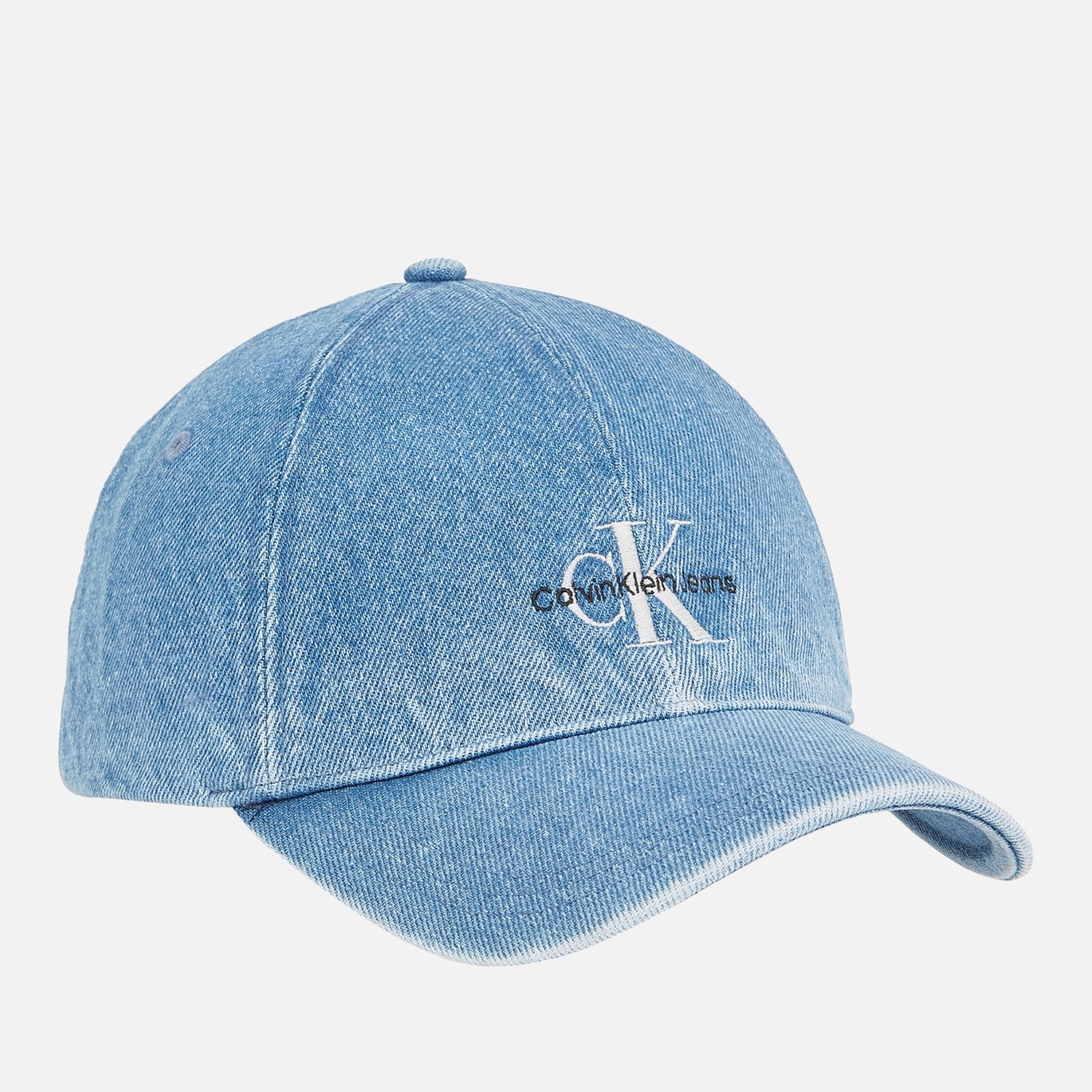 Calvin Klein Jeans Logo-Embroidered Denim Cap