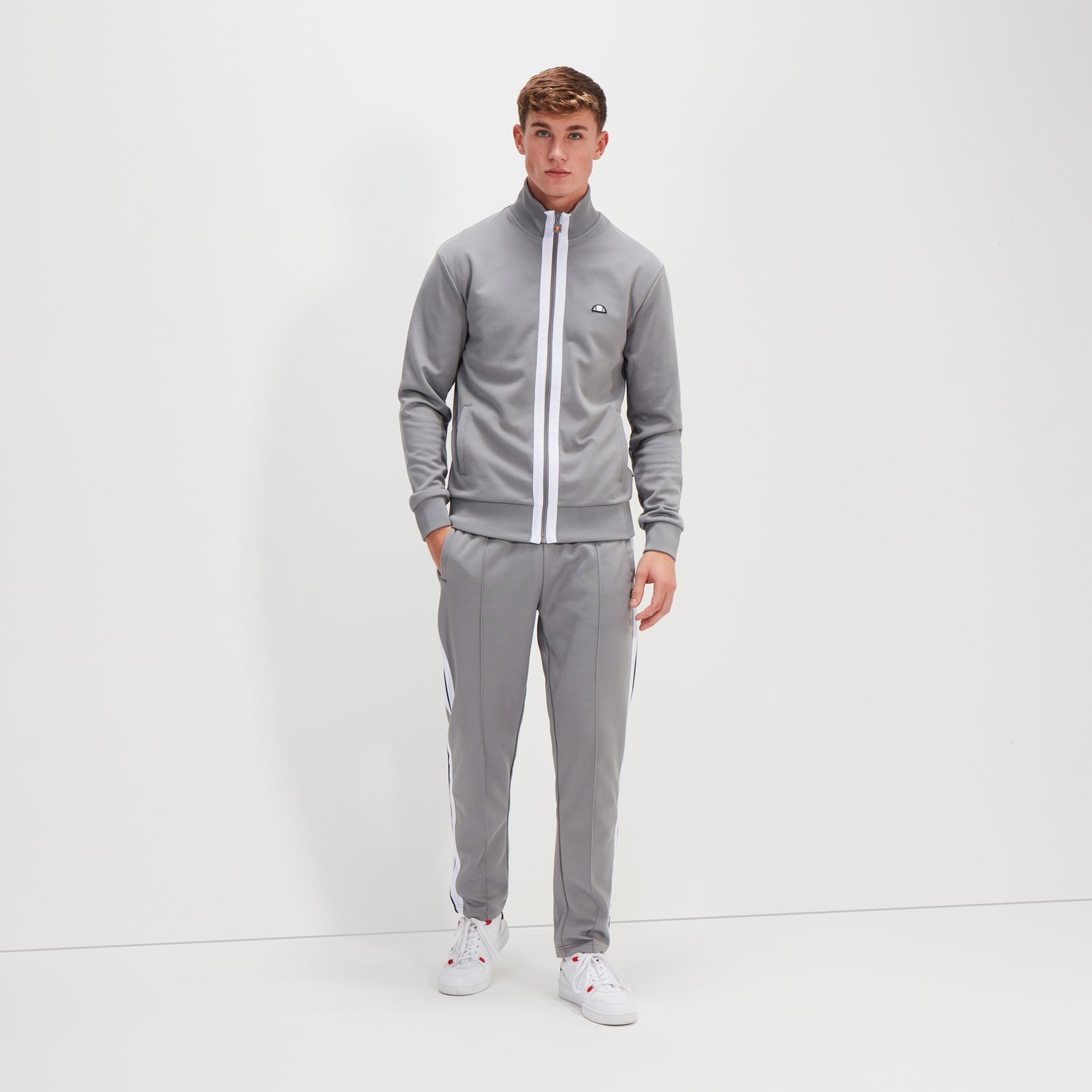 Men s Berlusoni Track Top Grey Ellesse