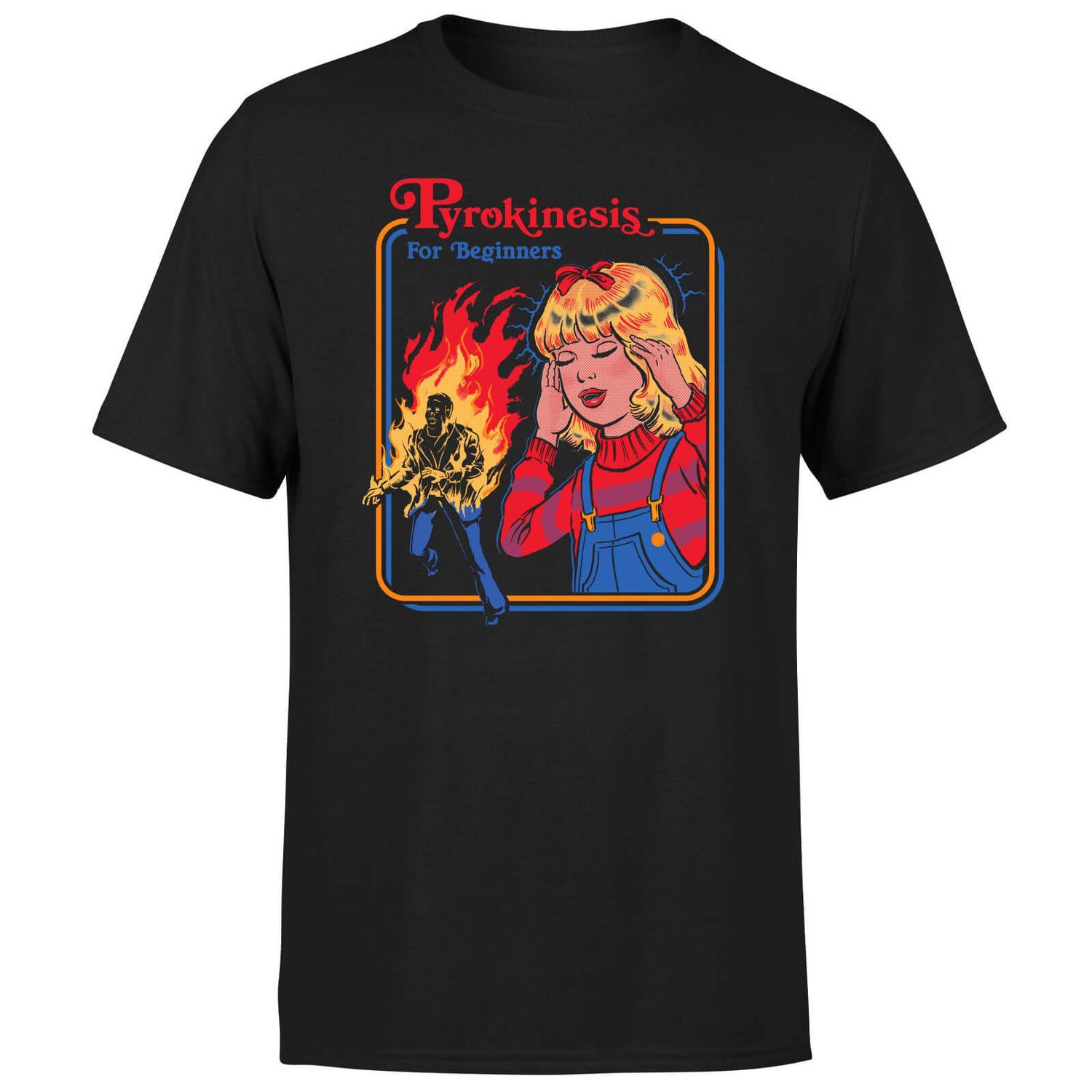 Pyrokinesis For Beginners Men's T-Shirt - Black