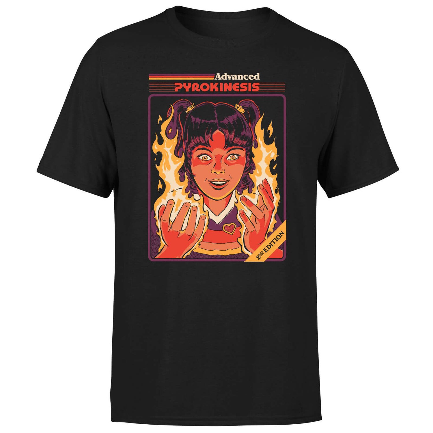 Advanced Pyrokinesis Men's T-Shirt - Black