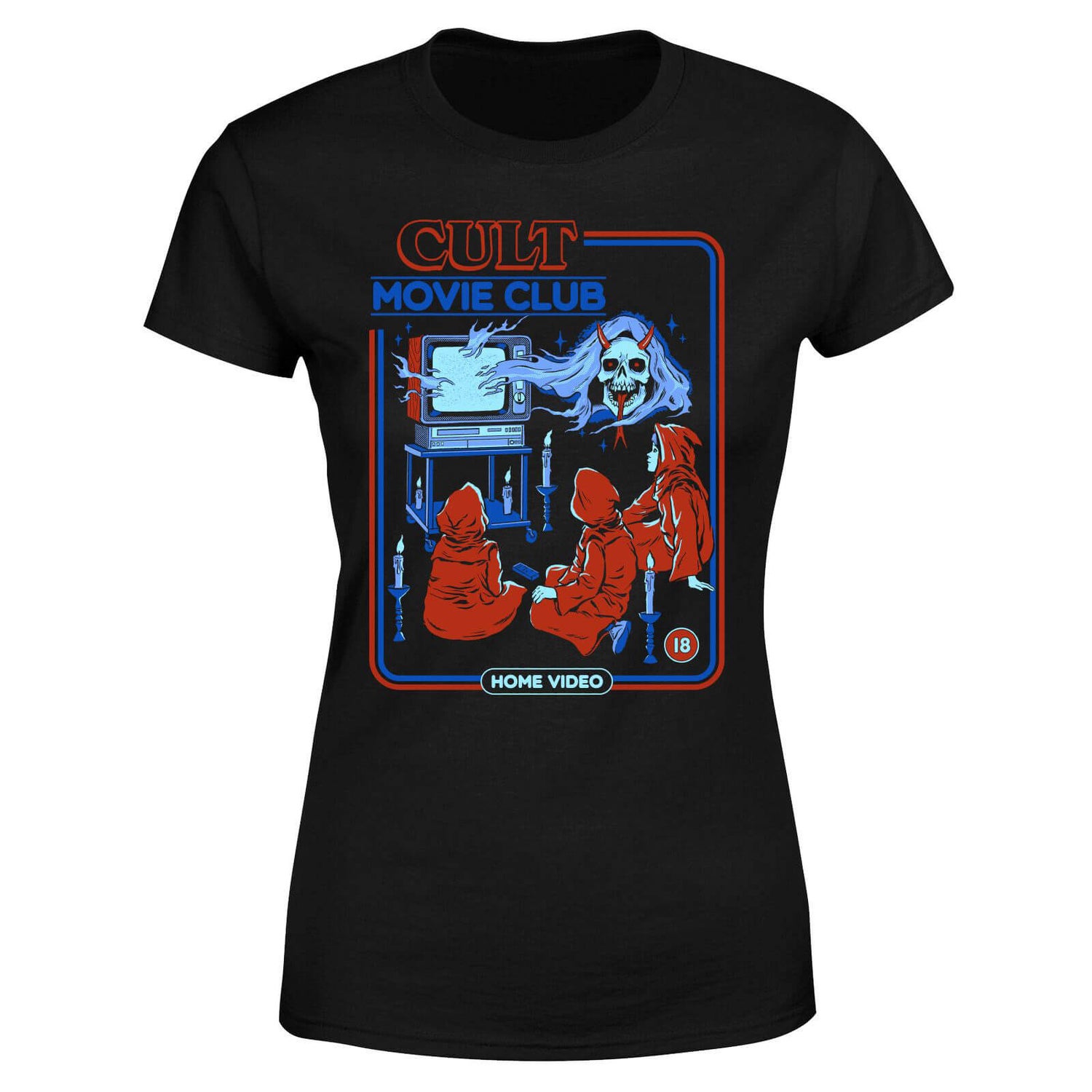 Cult Movie Club Women's T-Shirt - Black