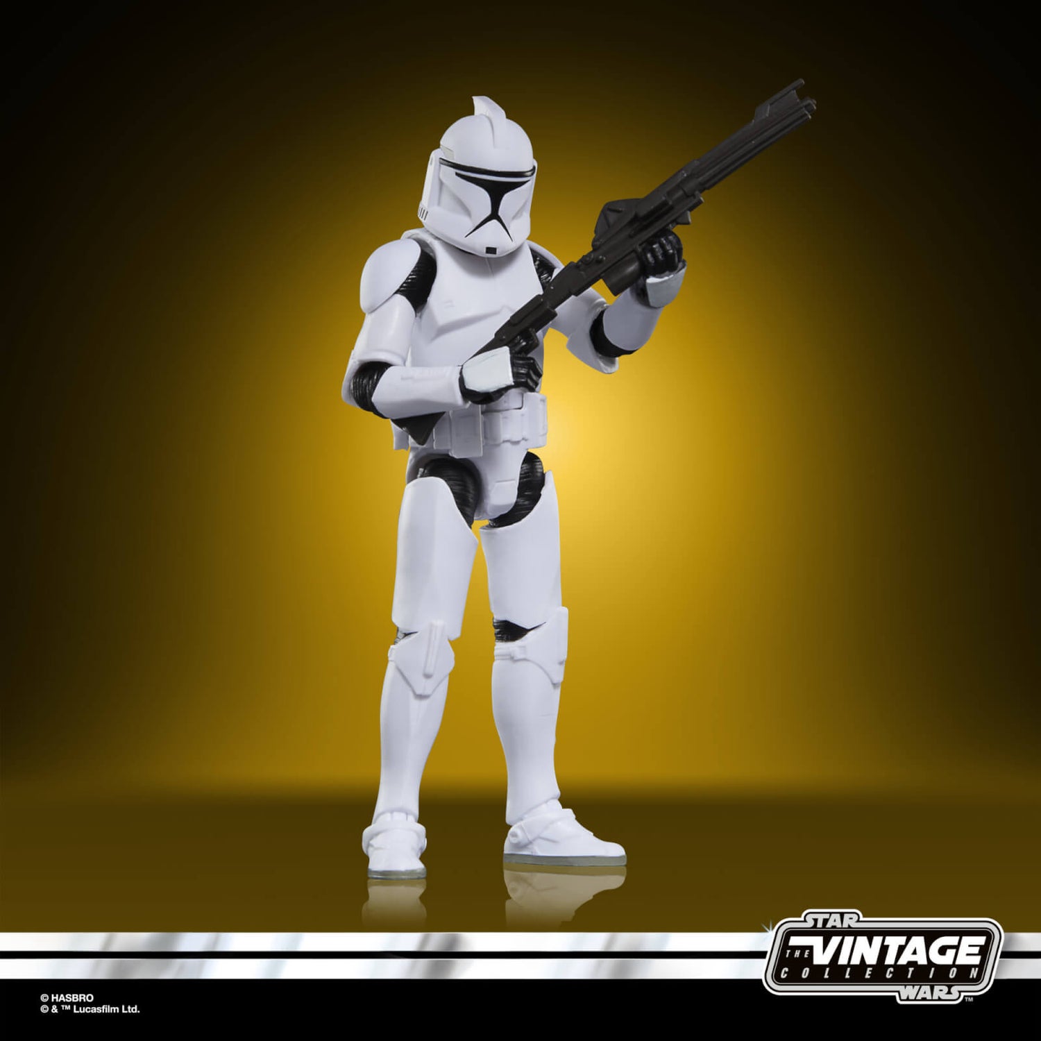 Hasbro Star Wars The Vintage Collection Phase I Clone Trooper, Star Wars: Attack of the Clones Action Figure (3.75”)